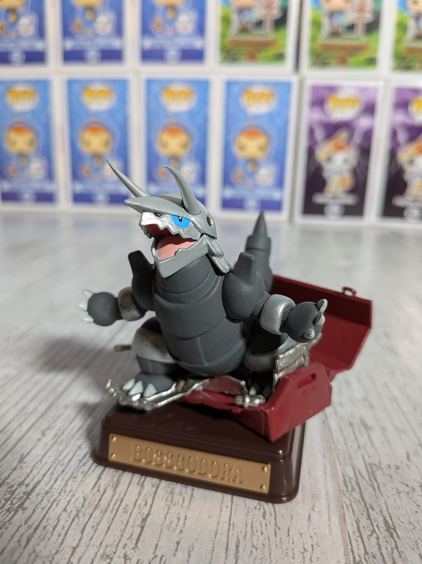 Re-Ment Pokémon Vintage Collection Steel Type - Galeking | Aggron | Bossgodora (~10cm)