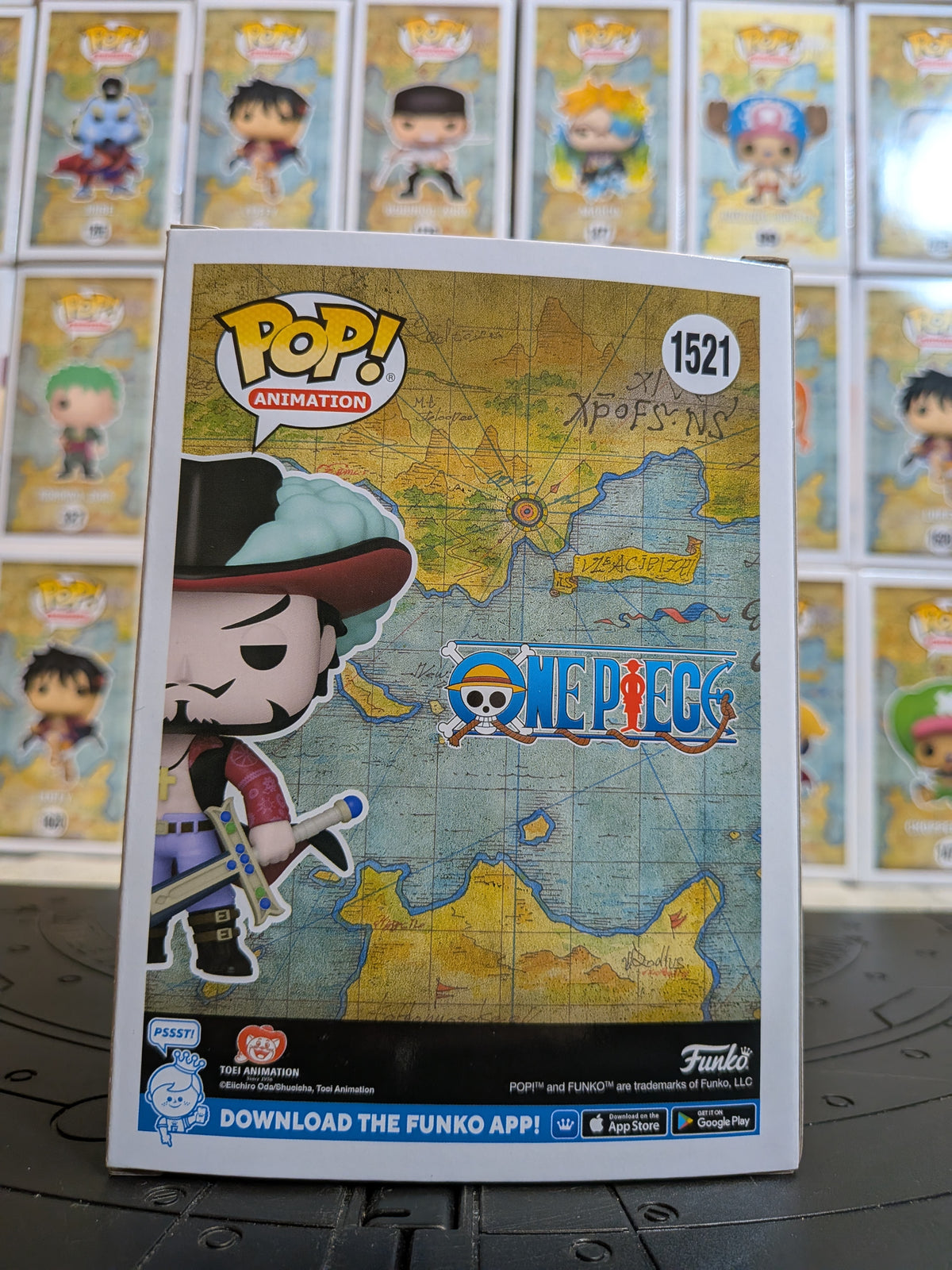 Funko Pop! One Piece #1521 - Dracule Mihawk (Funko Exclusive)