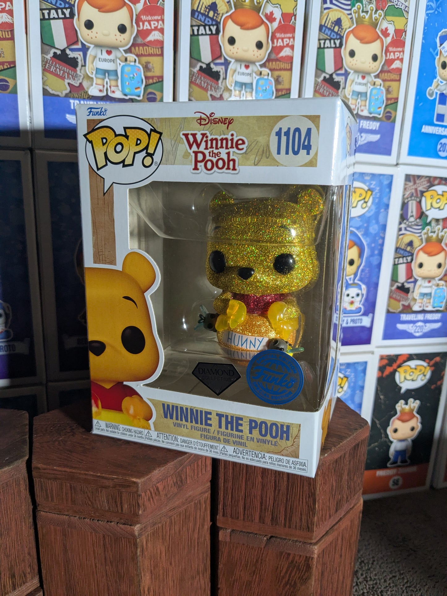 Funko pop 1104 : Winnie the Pooh (Diamond) - CapyToys
