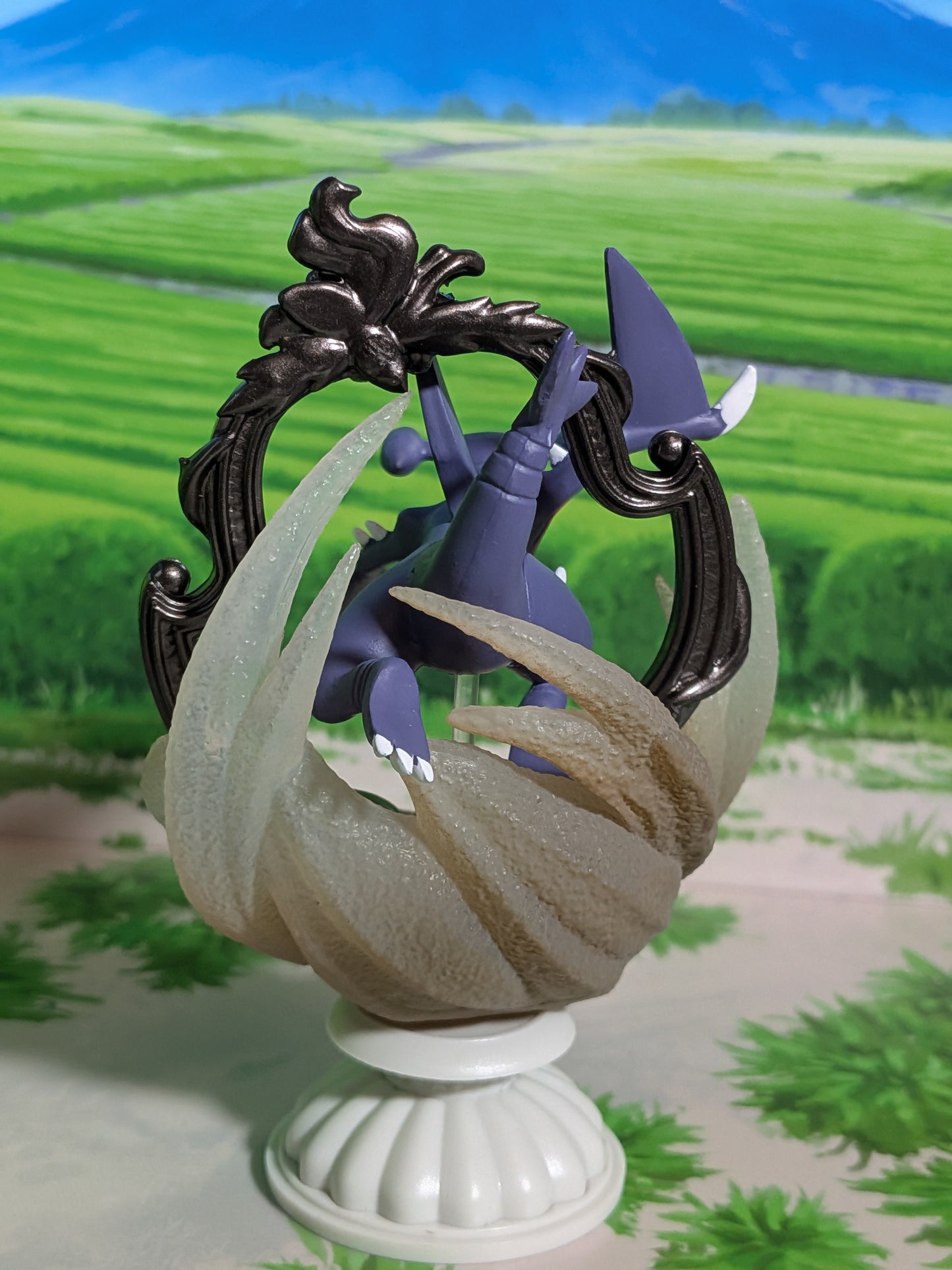 Re-Ment Pokémon - Carchacrok | Garchomp - Decorative Frame Collection 2