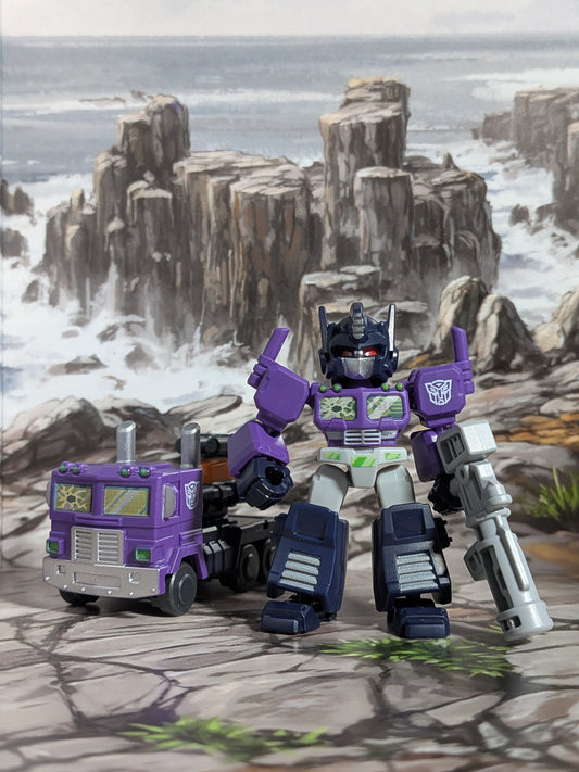 Blokees - Transformers - Shattered Glass Optimus Prime (Heavy Metal War) - Bundle Robot & Véhicule