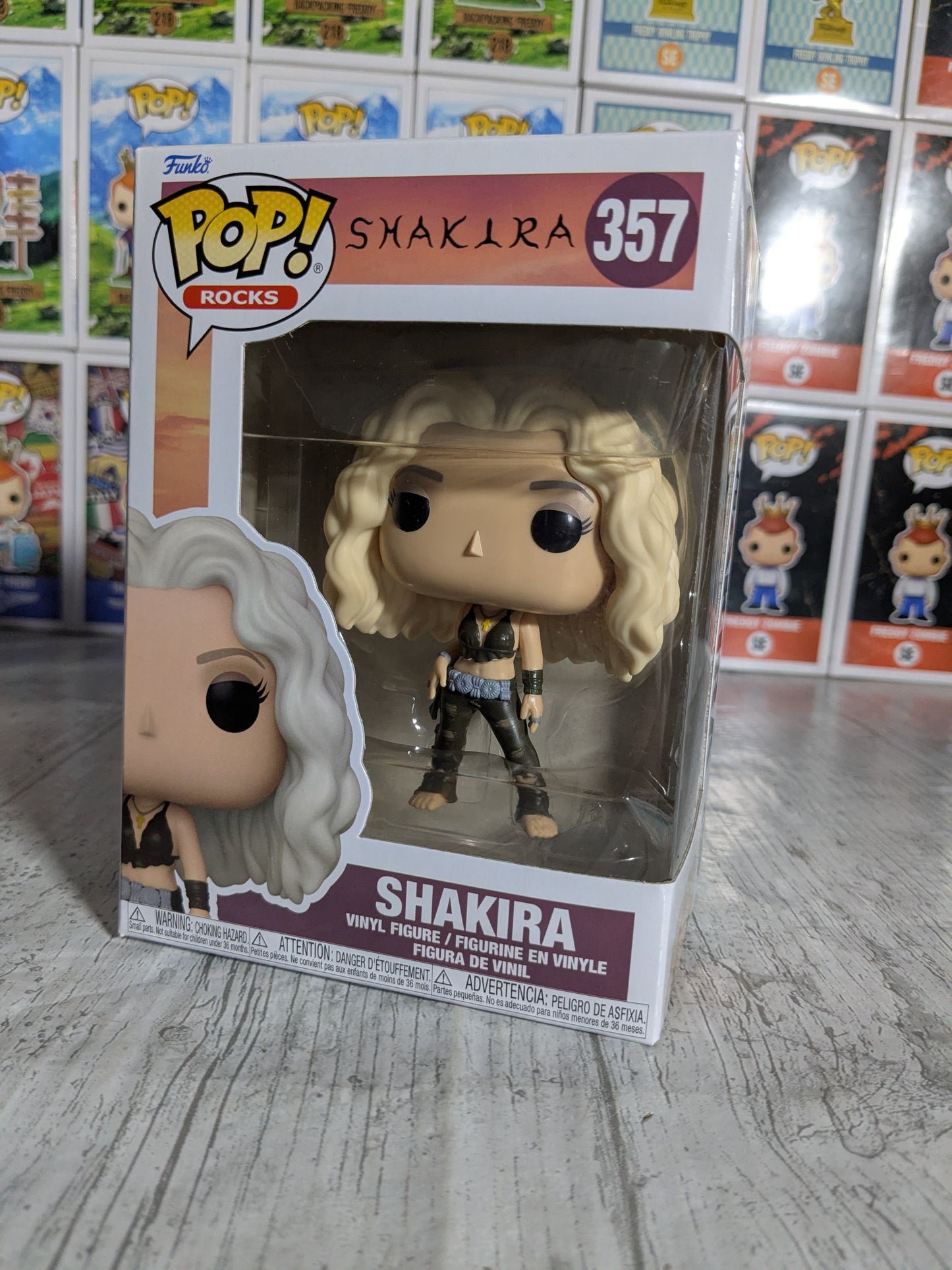 Funko pop 357 : Shakira (Whenever, Wherever)