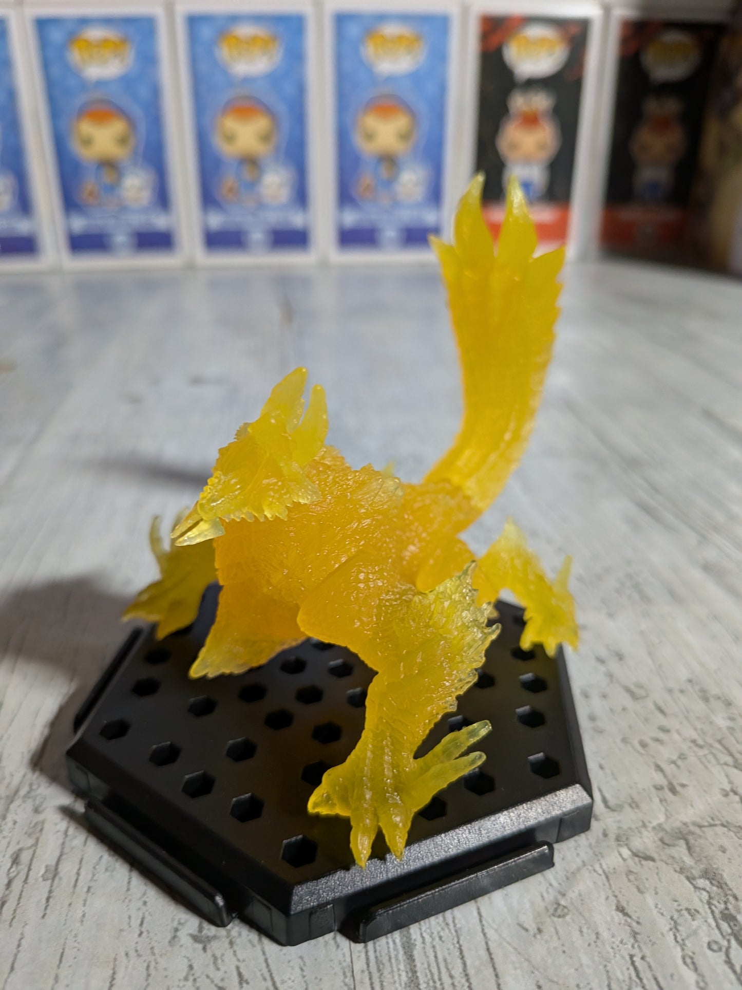 Capcom Figure Builder - CFB The Best Vol. 19-21 - Monster Hunter Rise - Apex Zinogre (Clear Version) - env. 10cm