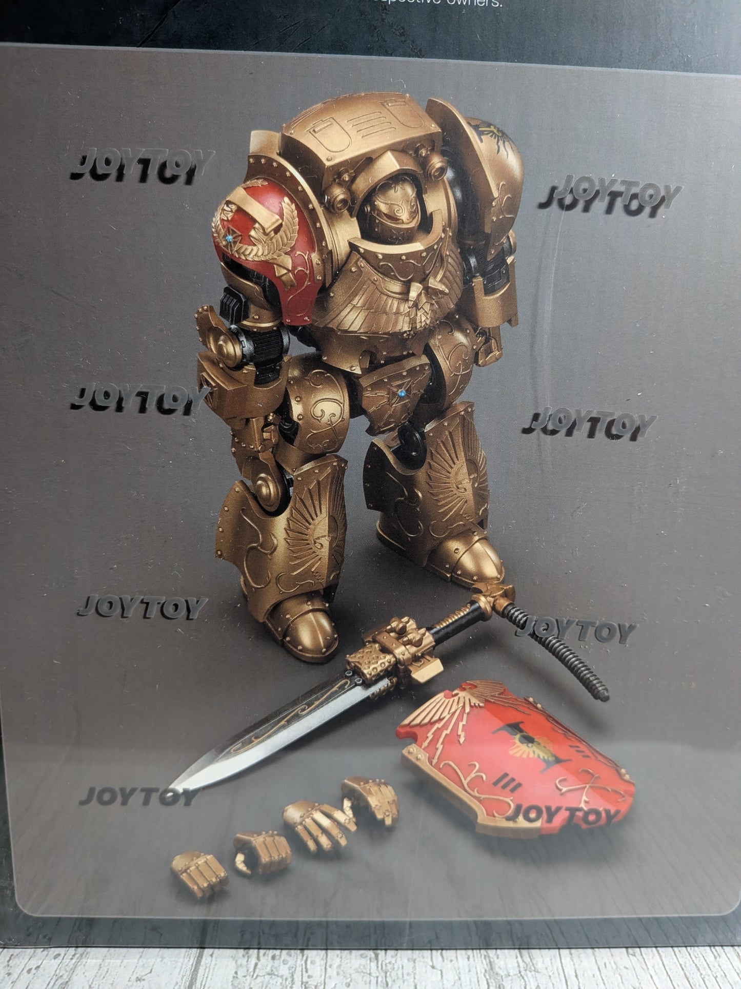 JoyToy Warhammer The Horus Heresy – Legio Custodes Contemptor-Galatus Dreadnought (24cm)