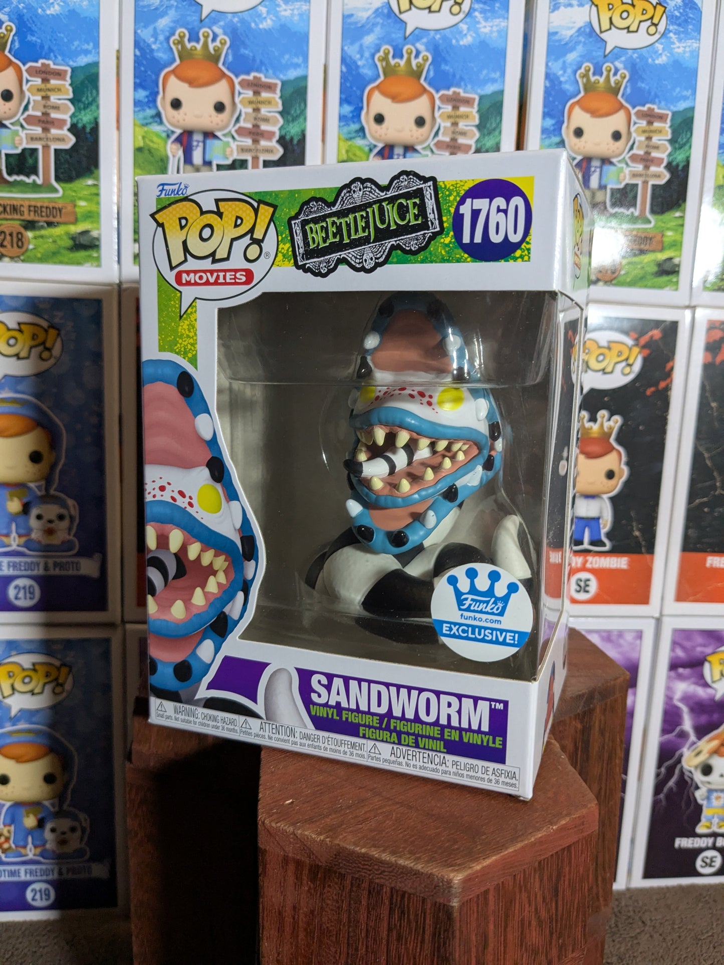 Funko pop 1760 : Sandworm (Damaged Box)