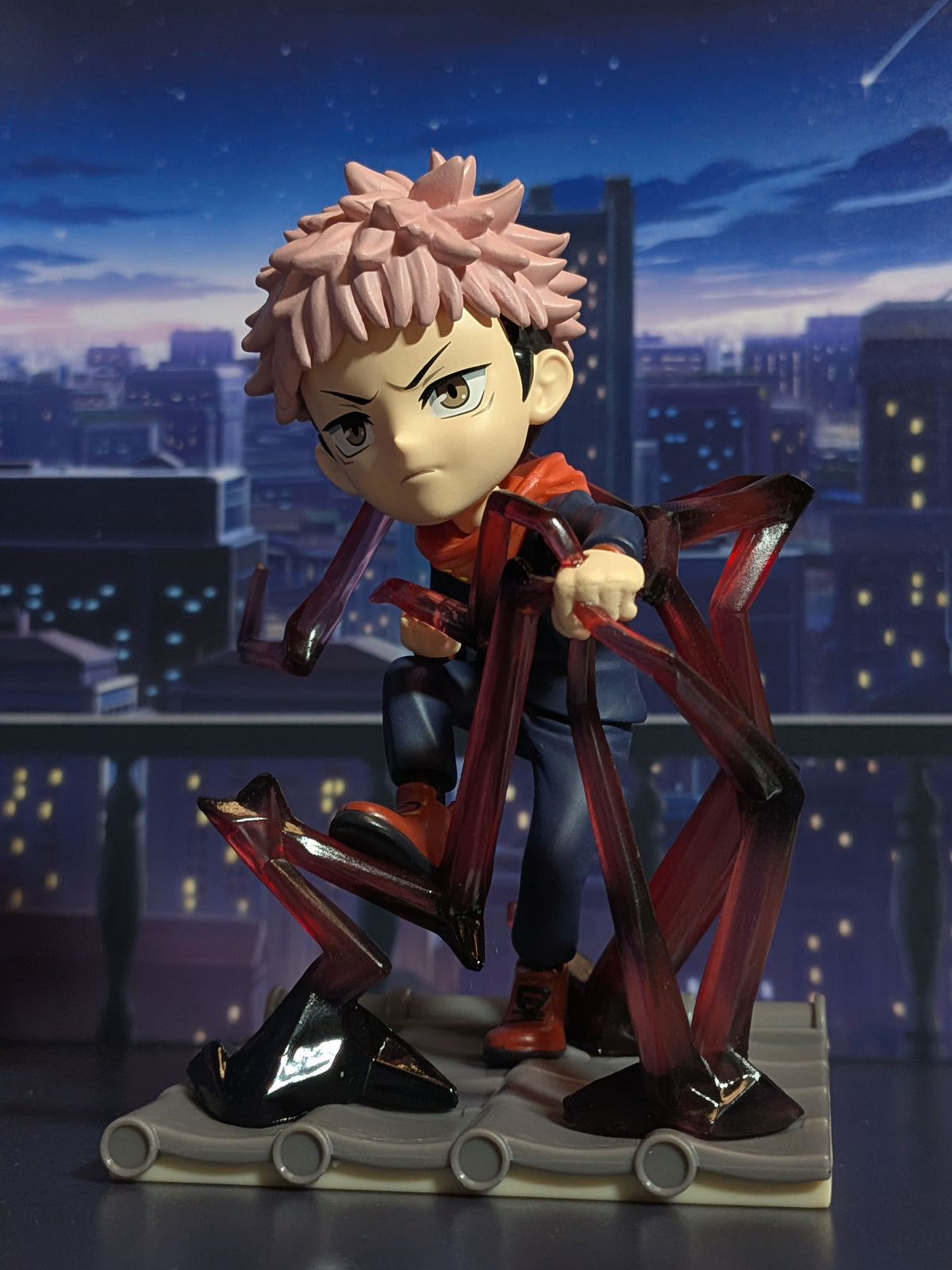 Mighty Jaxx - Jujutsu Kaisen: Kwistal Fwendz - Battle Ready Series - Yuji Itadori (~10cm)