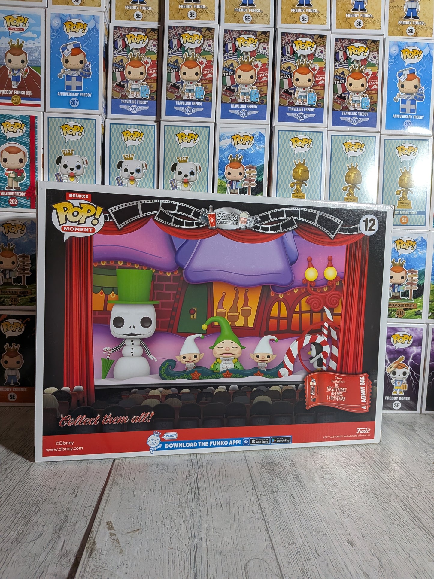 Funko pop Disney The Nightmare Before Christmas #12 - Snowman Jack / Carolers (scatola danneggiata)