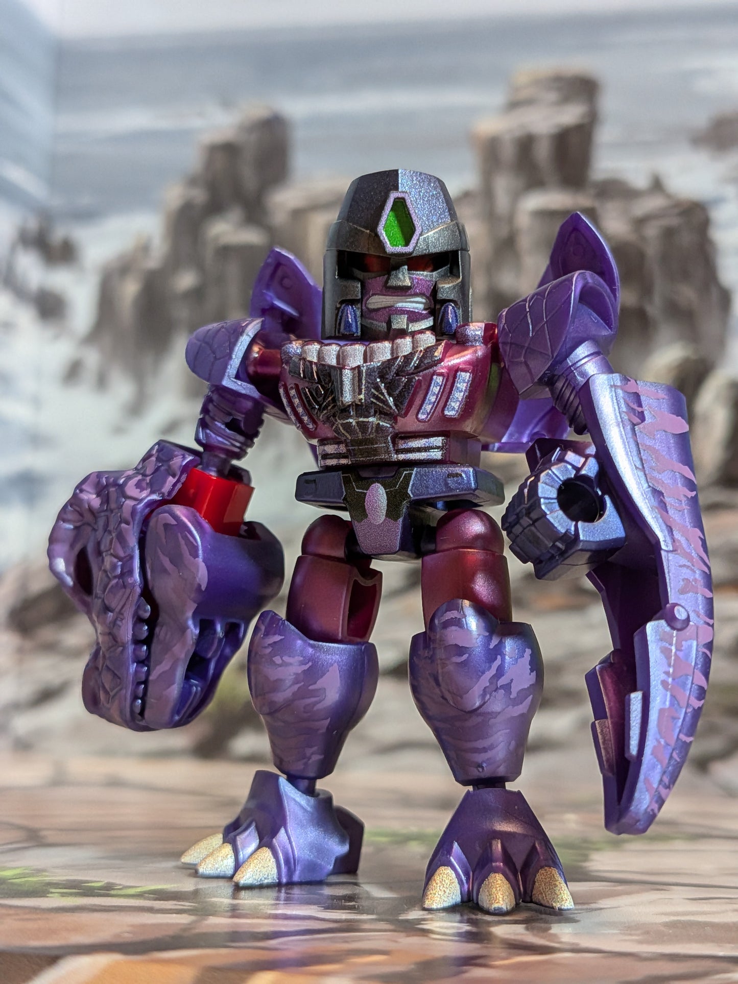 Blokees - Transformers Defender Version 06 - Special Galaxy Type BW-Megatron (~4-6cm)