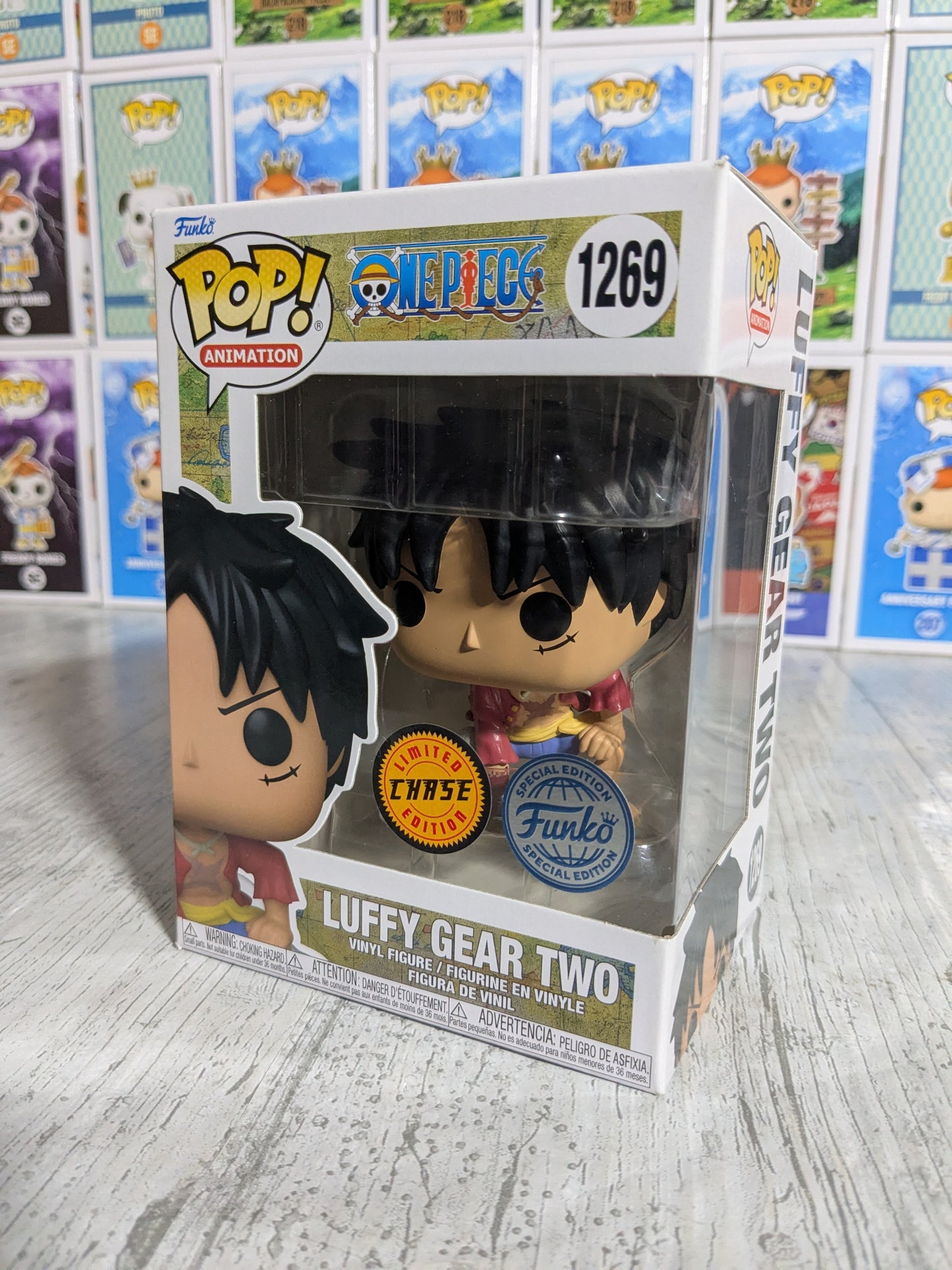 Funko pop 1269 : Luffy Gear Two (Chase)