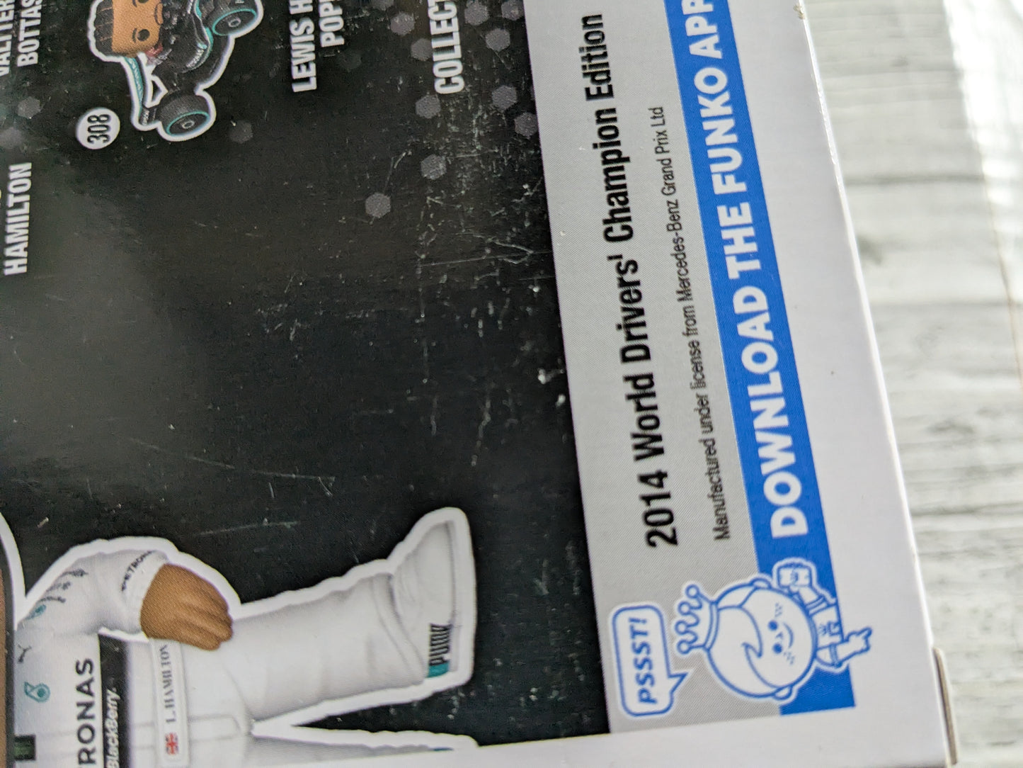 Funko pop 09 : Lewis Hamilton with Helmet