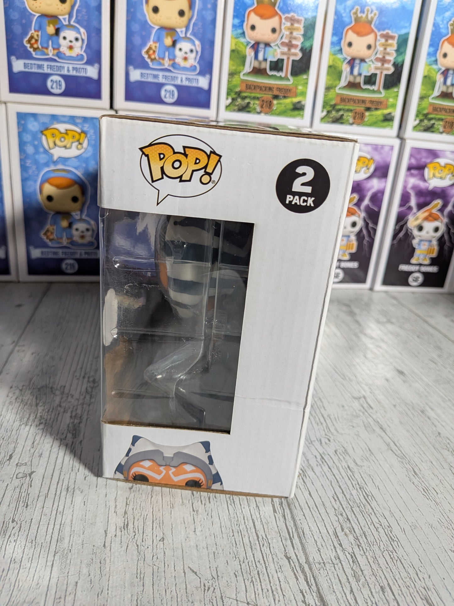 Funko Pop Star Wars – Darth Maul vs Ahsoka Tano (GE/Beschädigte Box)
