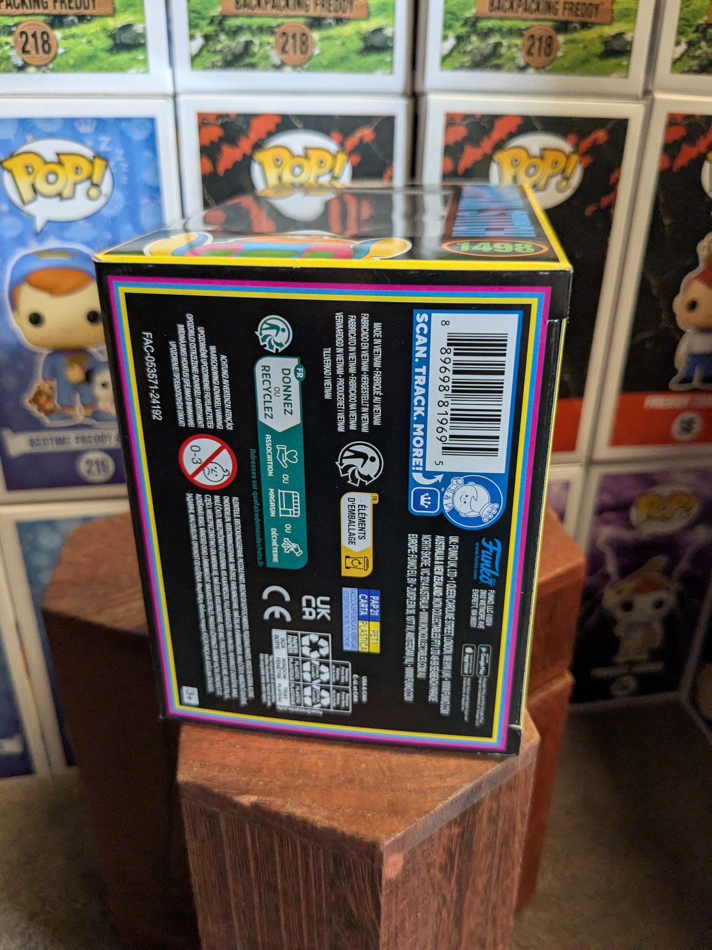 Funko pop 1498 : Pumpkin Stitch (Blacklight)