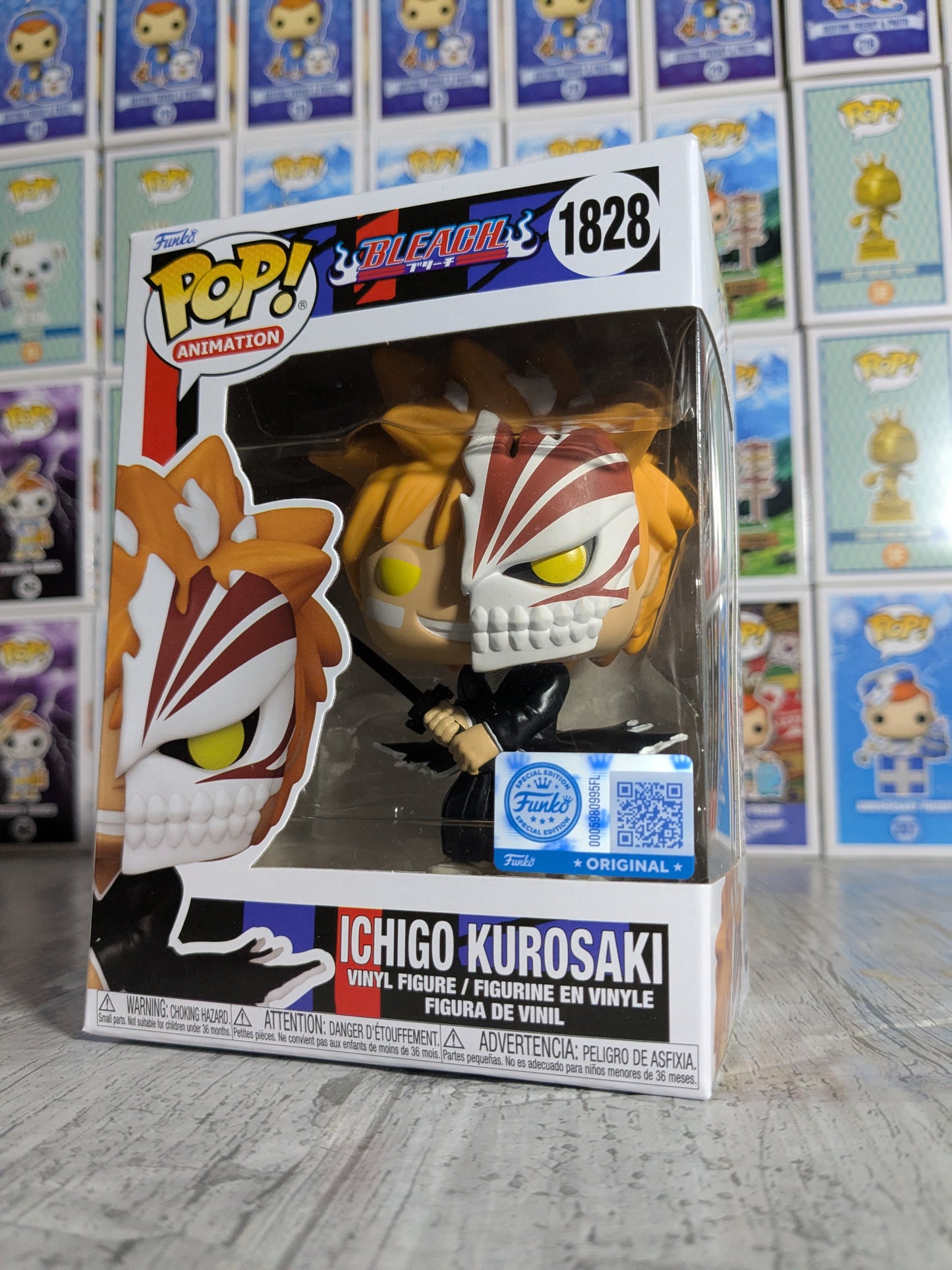 Funko pop 1828 - Ichigo Kurosaki (Half Mask)
