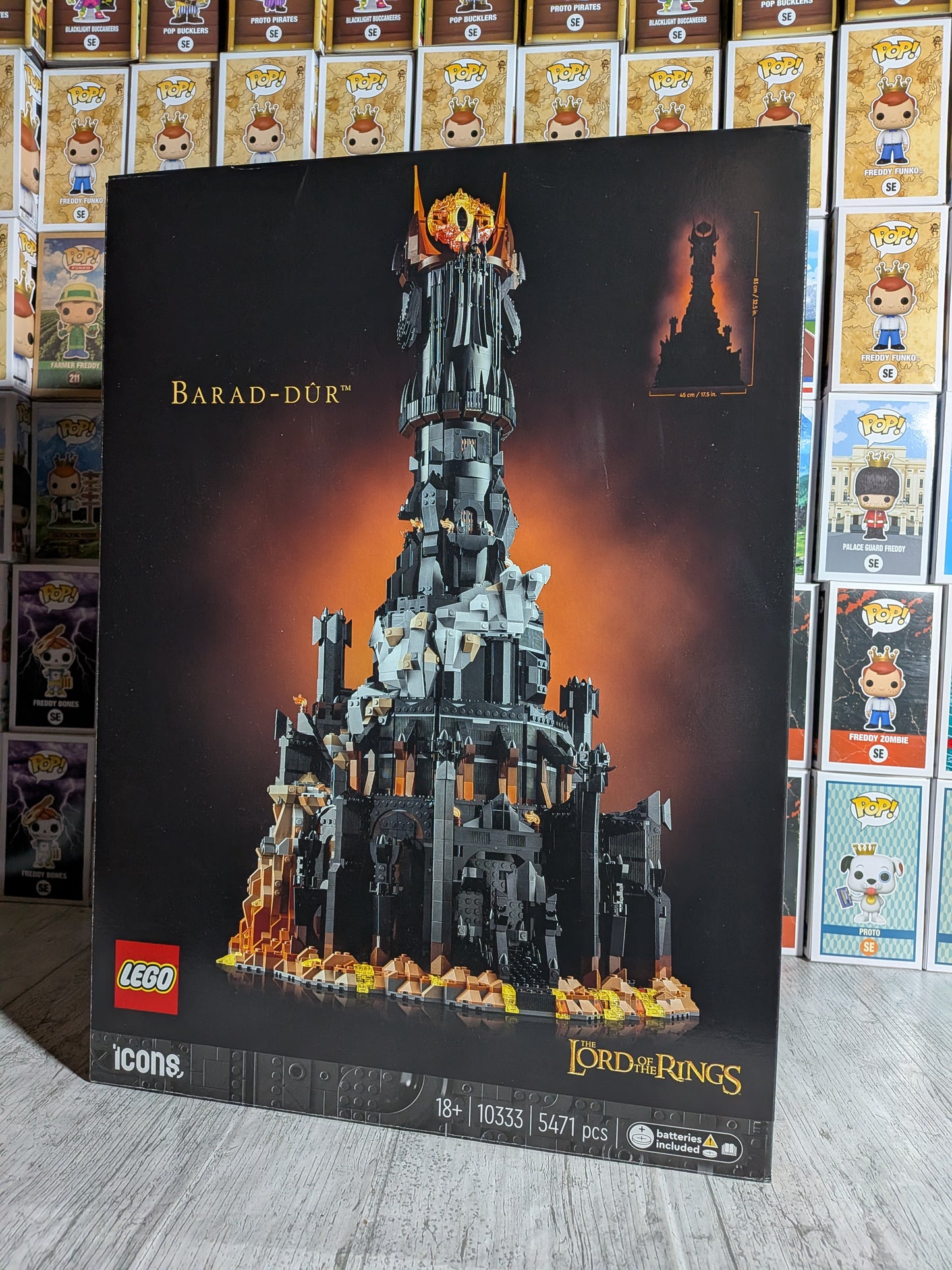 LEGO Icons Der Herr der Ringe #10333 - Barad-Dûr