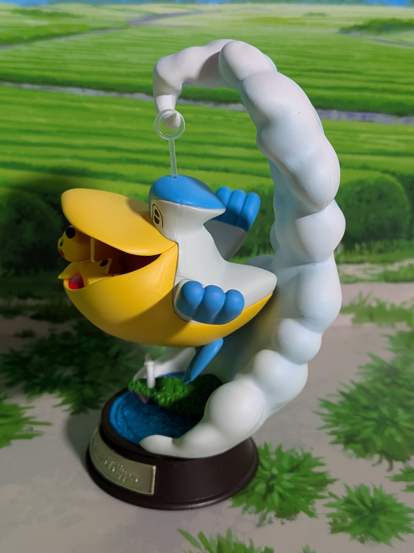 Re-Ment Pokémon Swing Vignette Collection Vol.3 - Pikachu & Bekipan | Pelipper (~10cm)