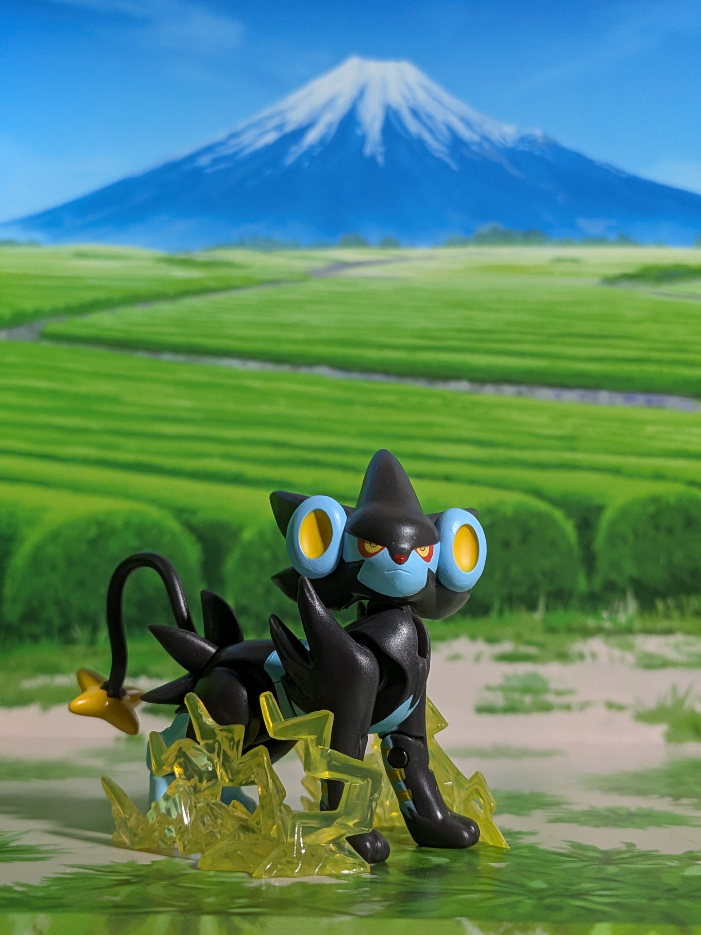 SHODO Pokémon 6 - Luxray | Luxray (Figurine + Accessoire)