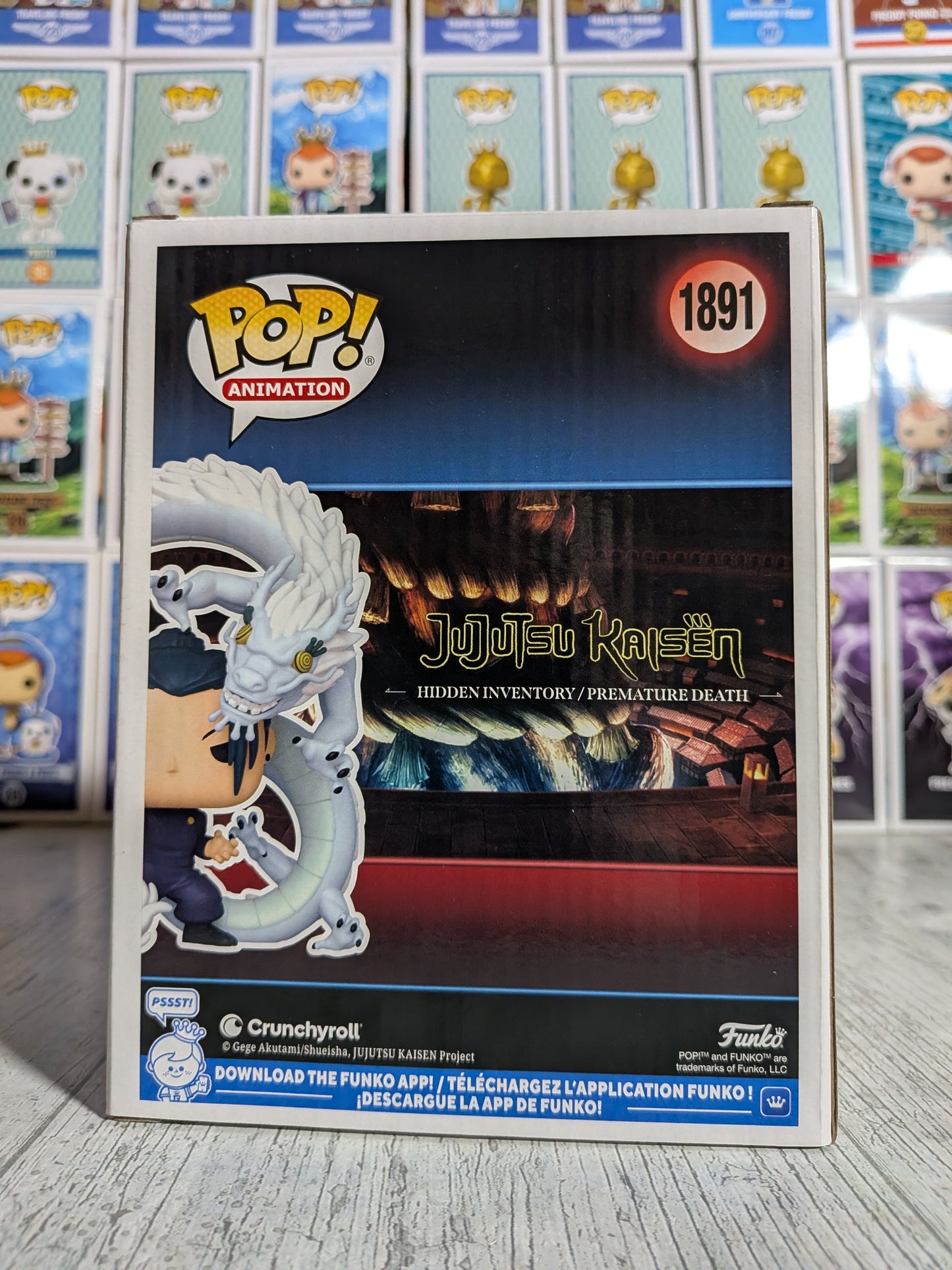 Funko Pop Animation #1891 - Suguru Geto with Rainbow Dragon