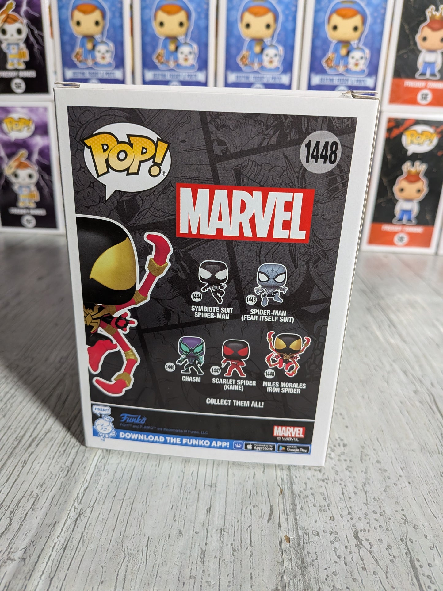 Funko Pop Marvel Comics #1448 – Miles Morales Iron Spider