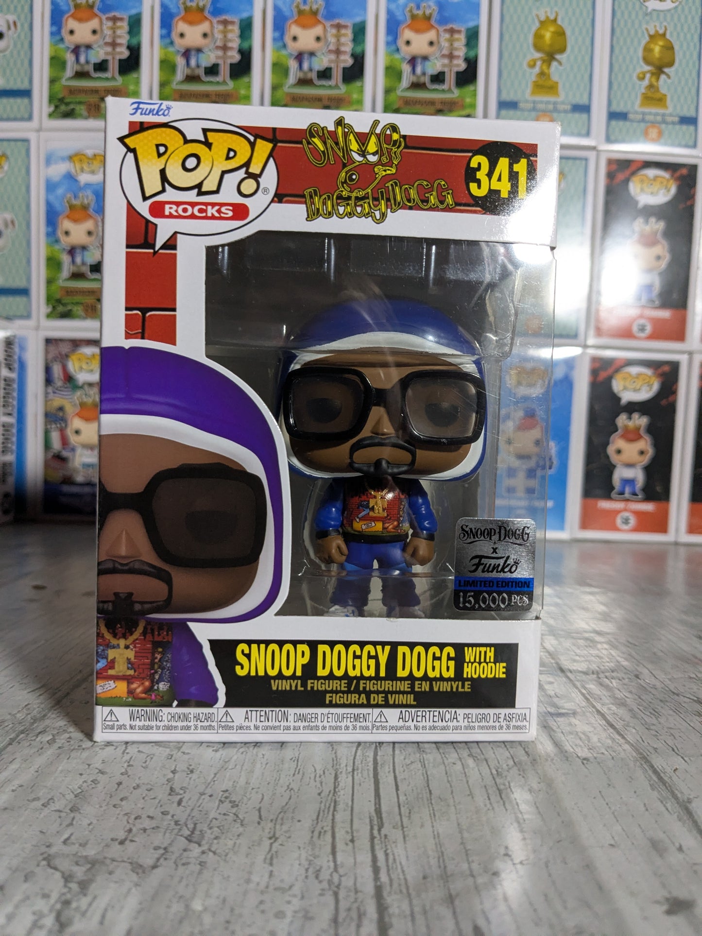 Funko pop 341 : Snoop Doggy Dogg with Hoodie (15000 PCS)