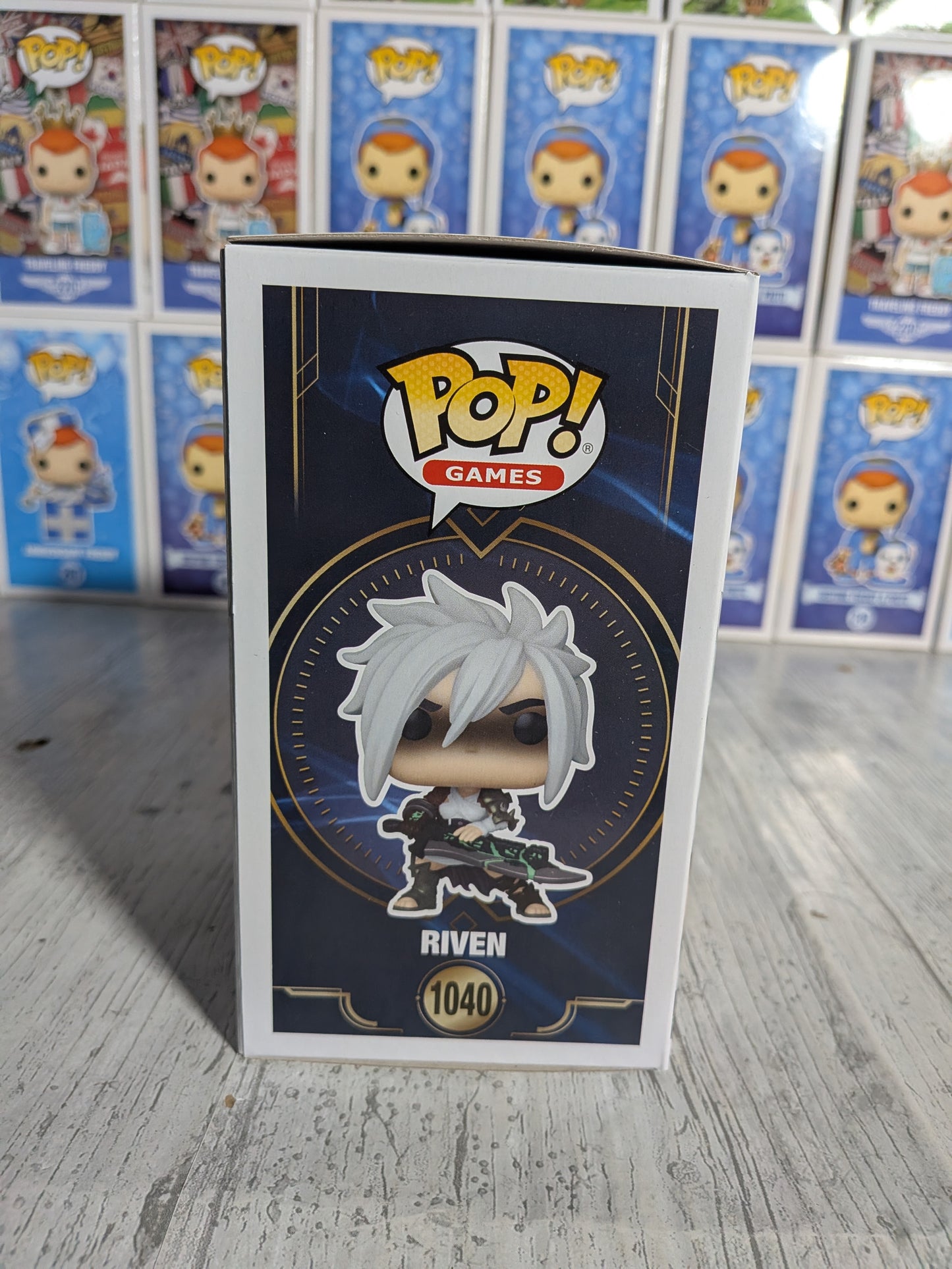 Funko Pop League of Legends #1040 - Riven (Geöffnete/Beschädigte Verpackung)