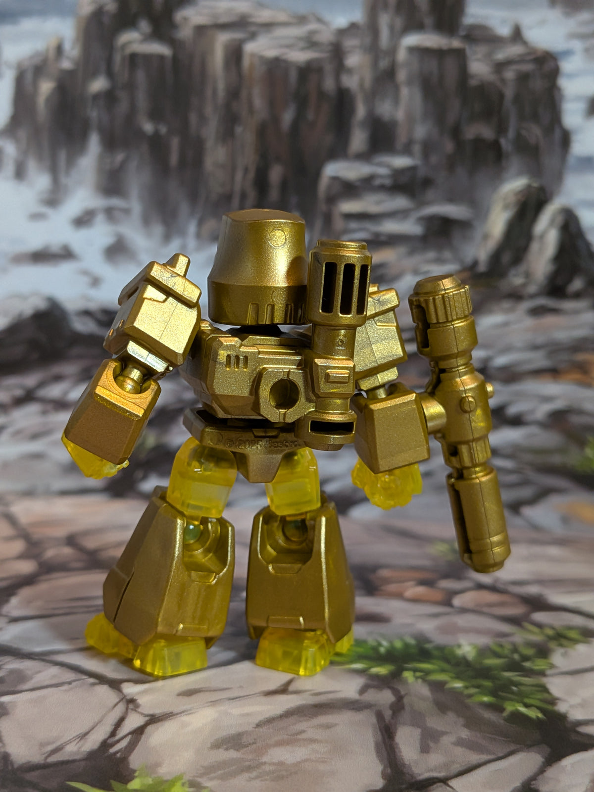 Blokees - Transformers Heavy Metal War (DV03) - Brilliant Megatron (~4-6cm)
