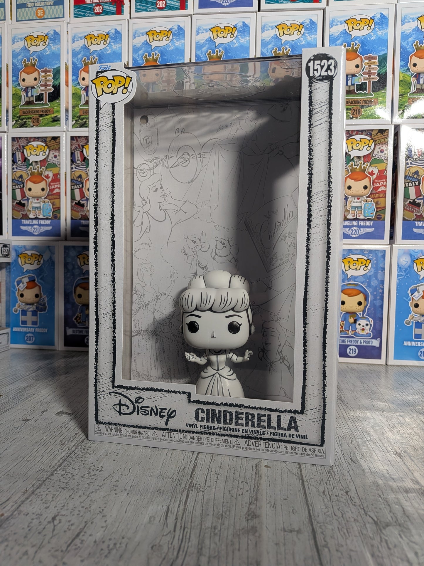 Funko pop Disney #1523 - Cinderella (Sketched)
