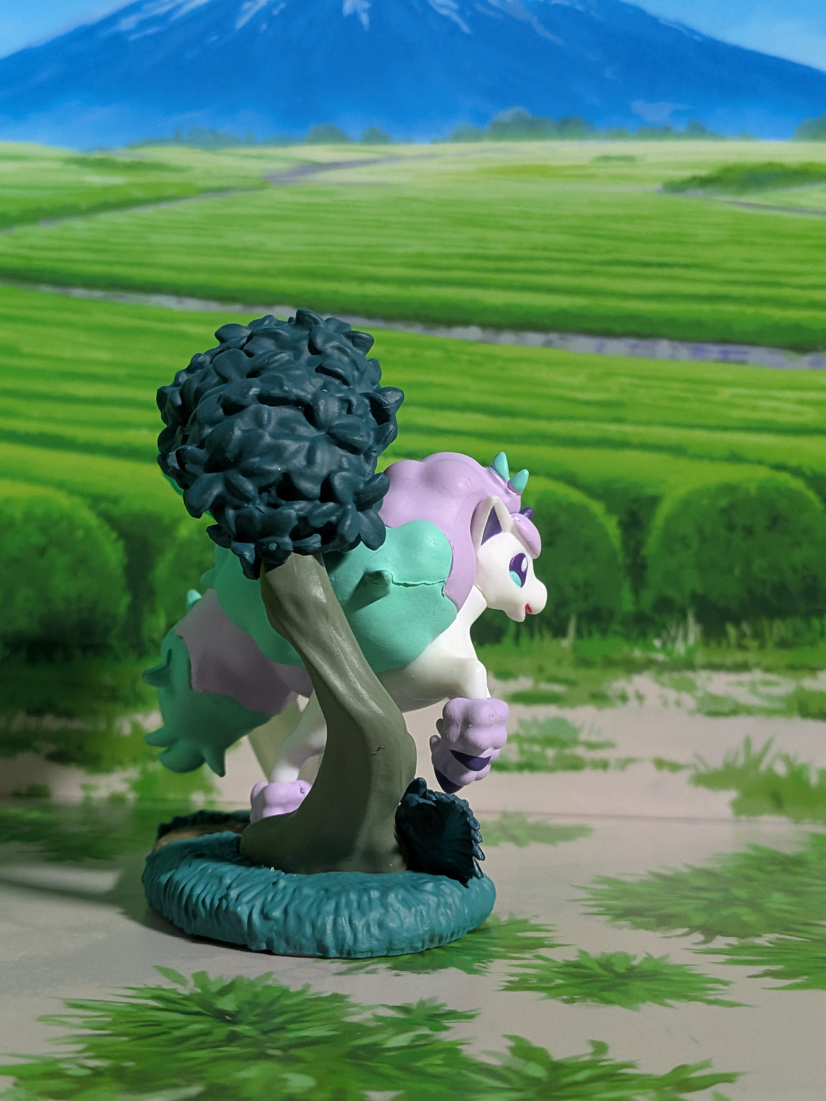 Re-Ment Pokémon - Ponyta de Galar - Circular Diorama