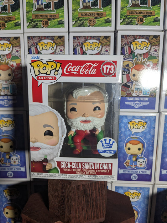 Funko pop 173 : Coca-Cola Santa in Chair 🎅🏼 - CapyToys