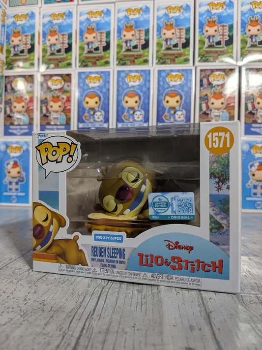 Funko pop Disney Lilo & Stitch #1571 - Reuben Sleeping (9500PCS)