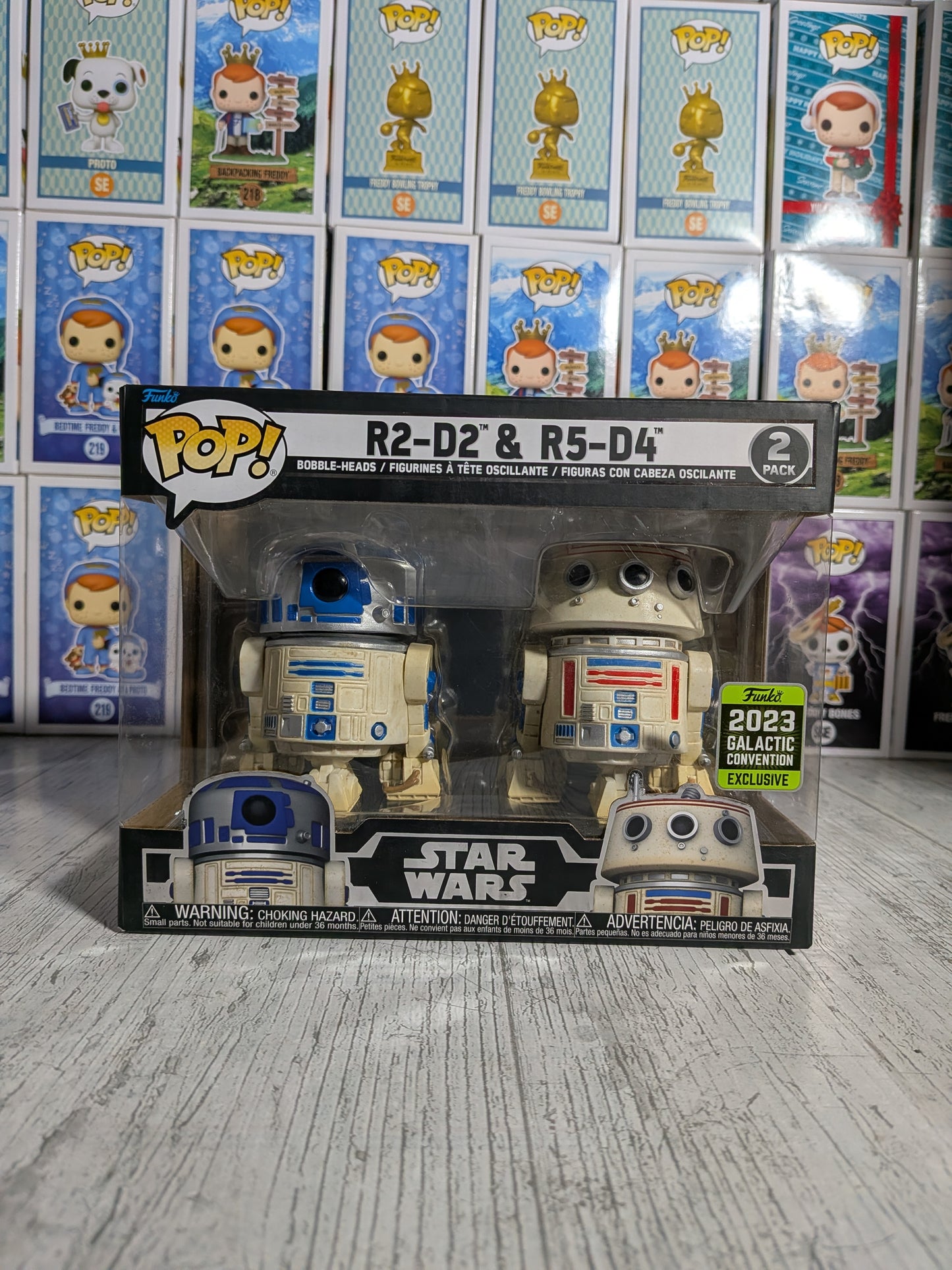 Funko Pop Star Wars - R2-D2 &amp; R5-D4 (GC2023)