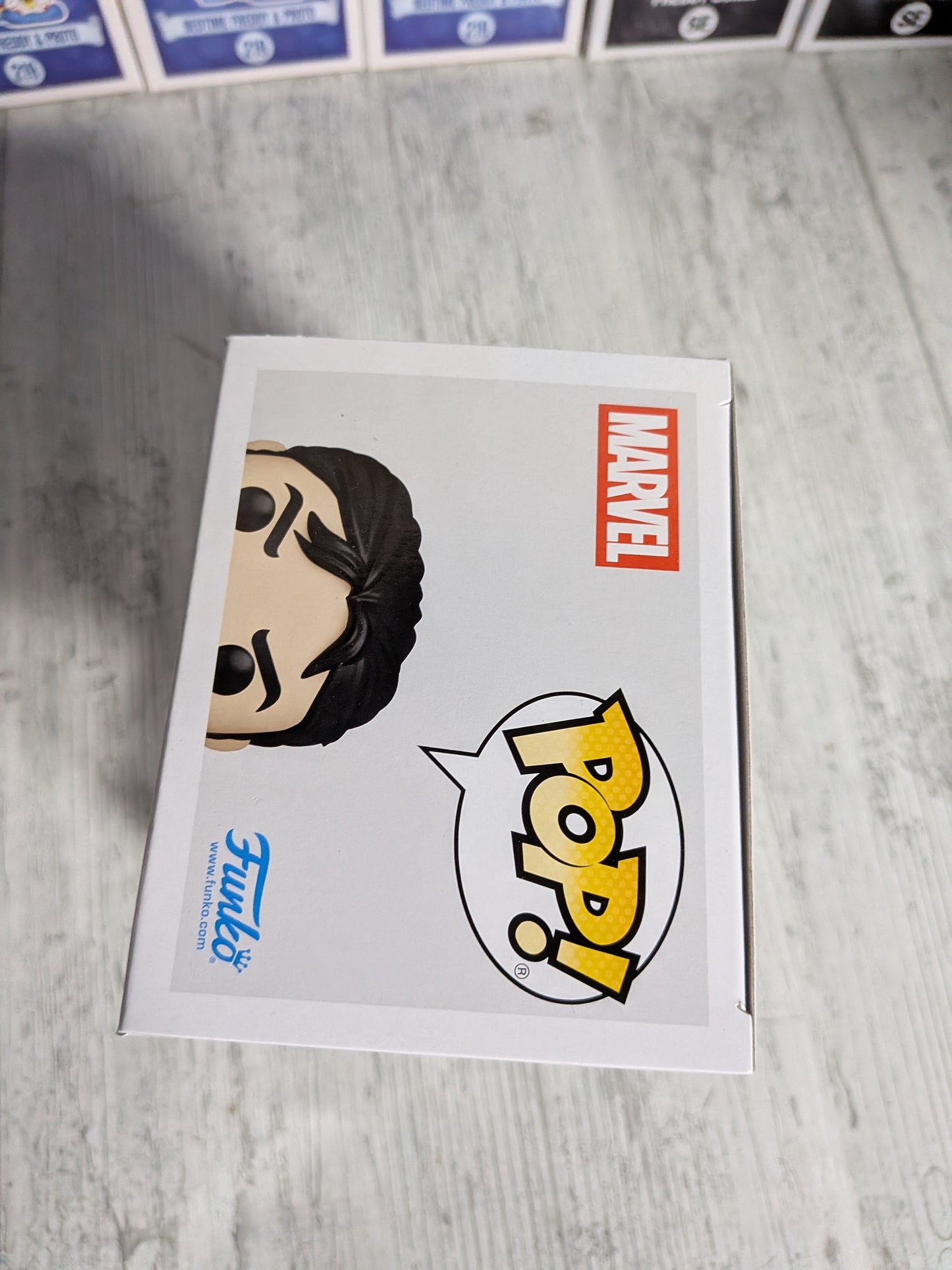 Funko Pop Marvel #1577 – Punisher mit Schwert (ECCC2026/beschädigte Box)