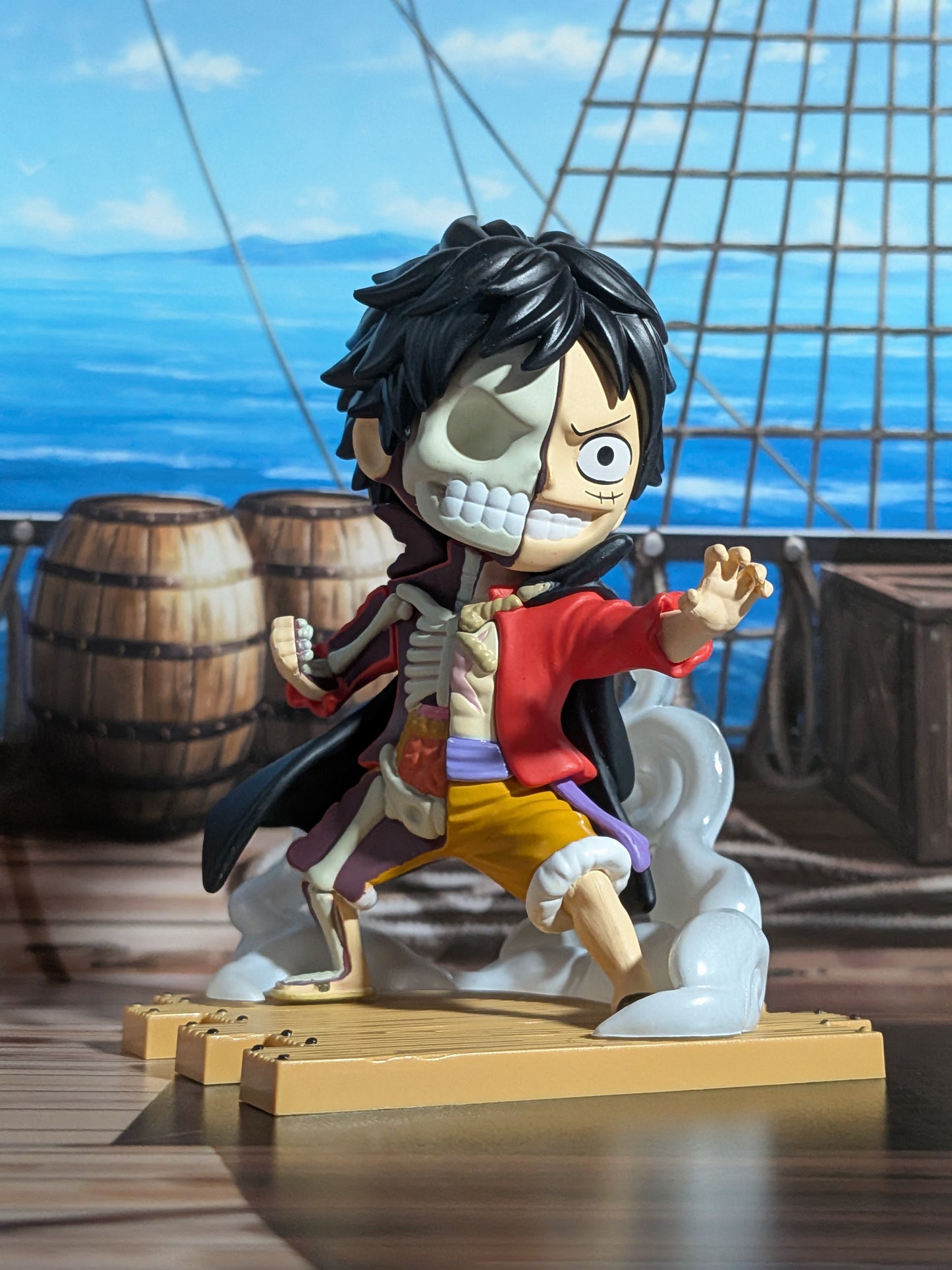 Mighty Jaxx - One Piece: Freeny's Hidden Dissectibles Wano - Monkey D. Luffy (10 cm circa)