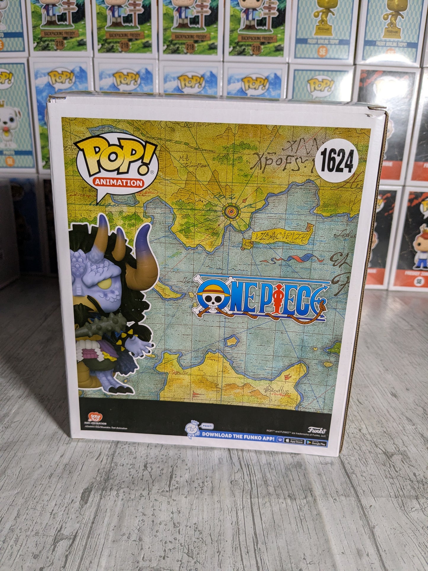 Funko pop 1624 : Hybrid Kaido (Opened/Damaged Box)