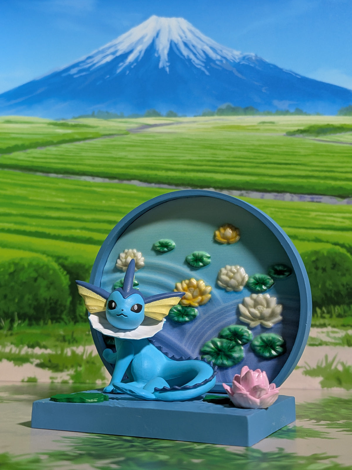 Re-Ment Pokémon - Aquali / Vaporeon - Japanese Style Window