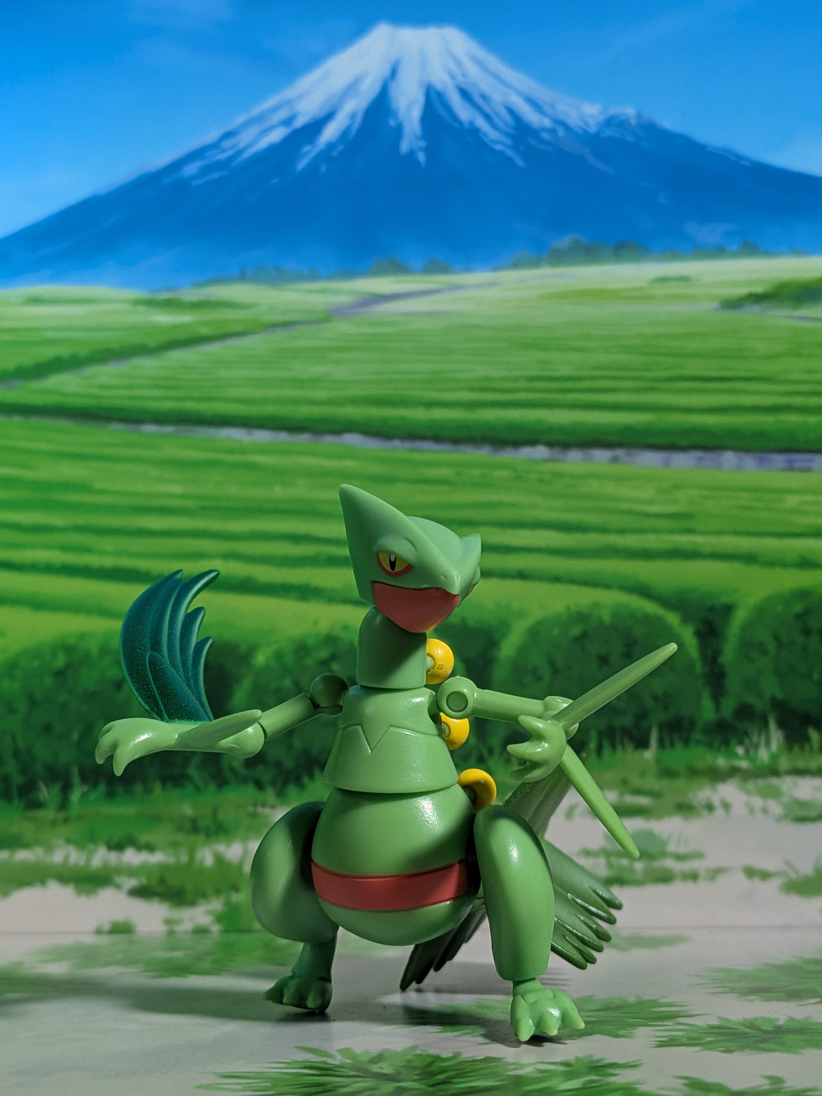 SHODO Pokémon 5 - Jungko | Sceptile (Figurine + Accessoire)