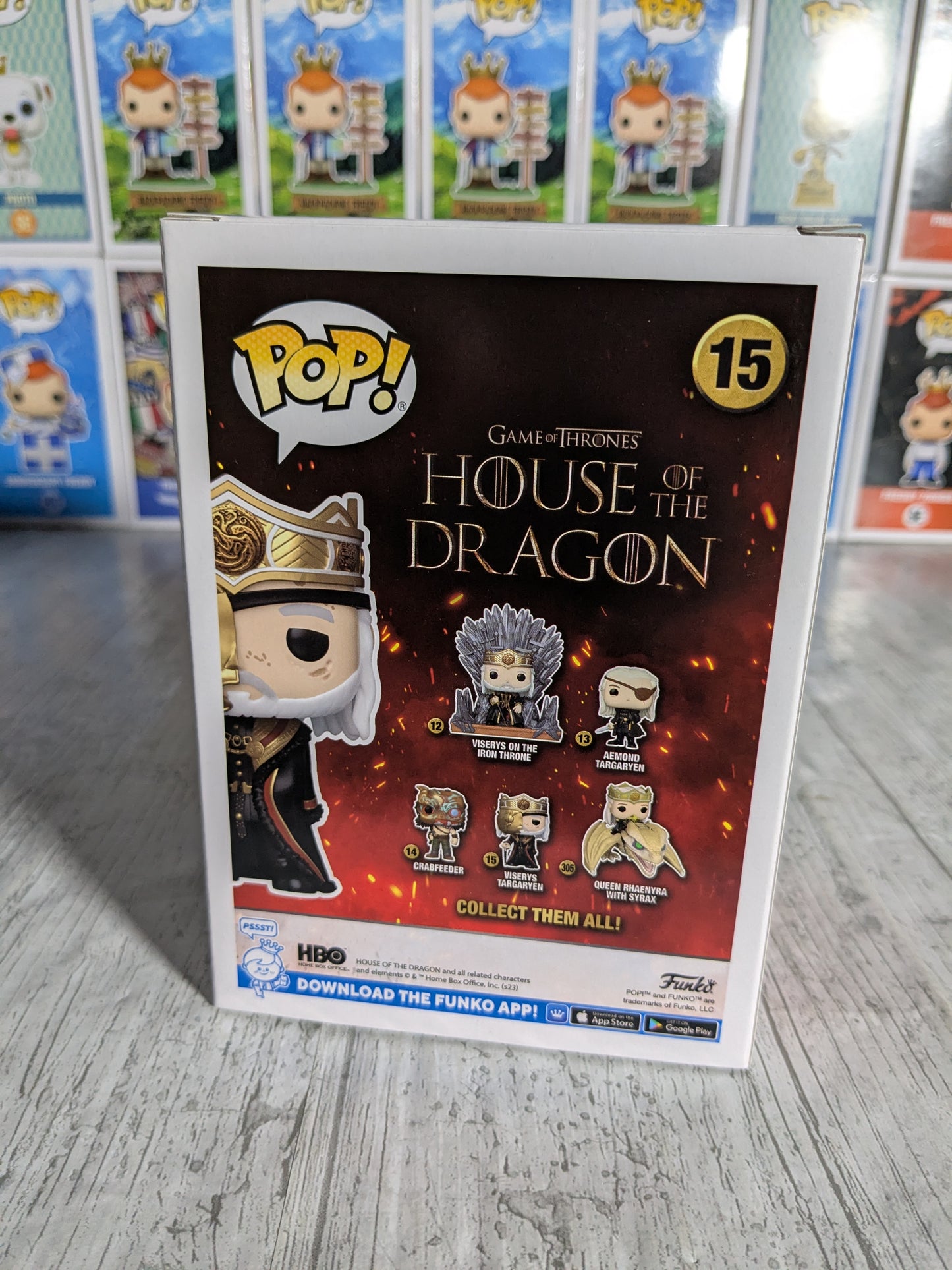 Funko pop House of the Dragon #15 - Viserys Targaryen