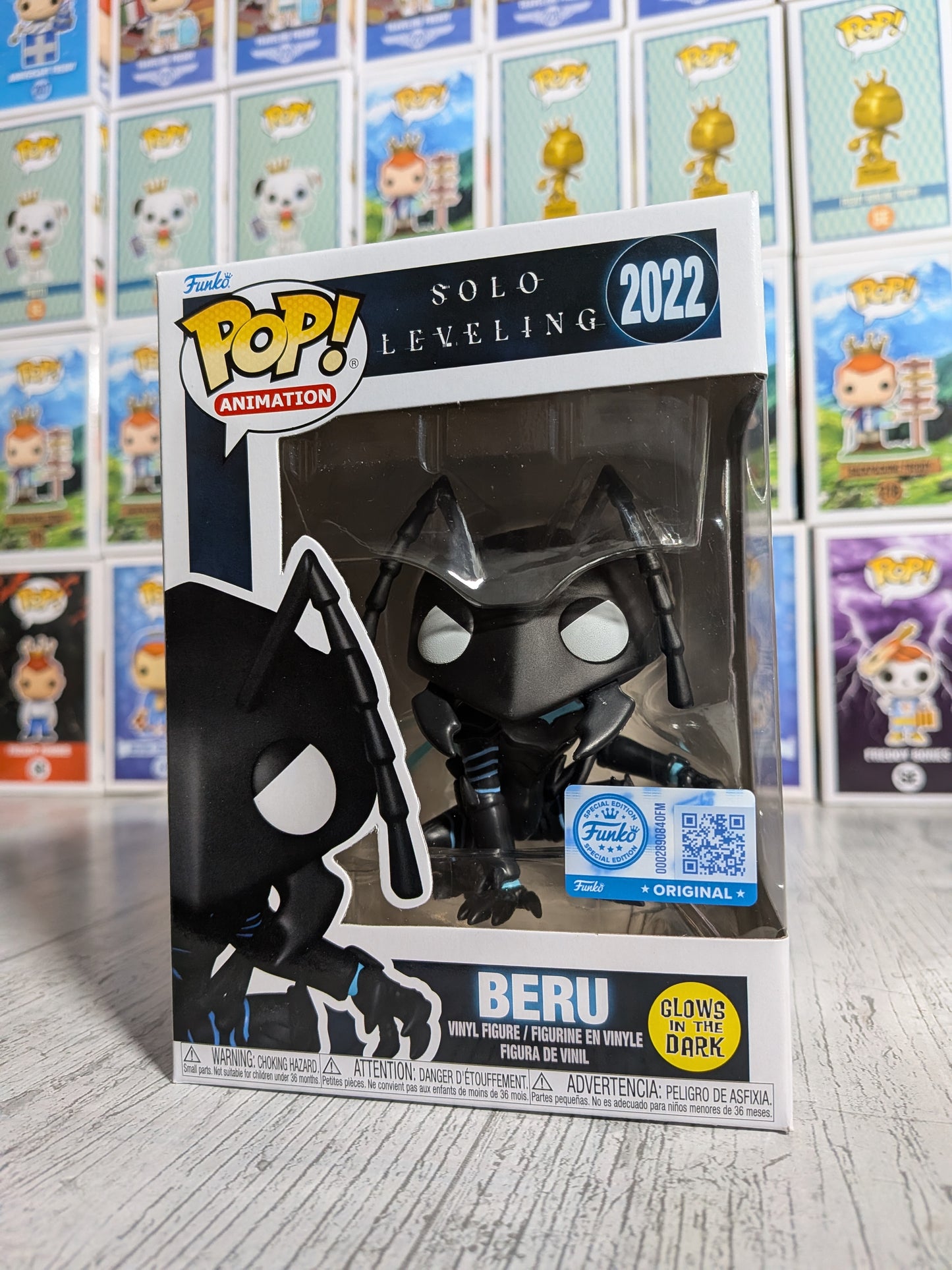 Funko Pop Solo Leveling #2022 - Beru (Leuchtend)