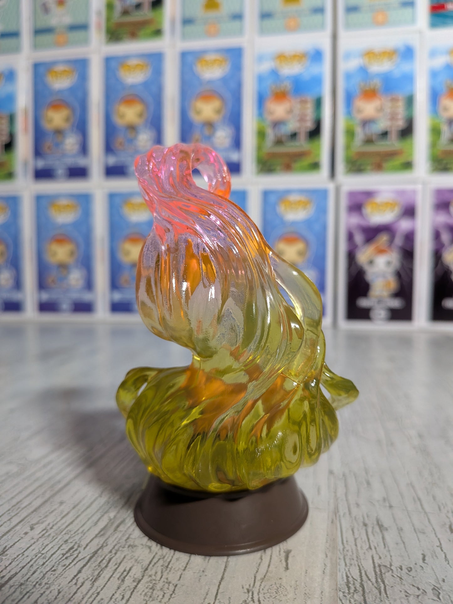 Re-Ment Pokémon Swing Vignette Collection Vol.3 - Psykokwak & Ramoloss | Psyduck & Slowpoke (~10cm)