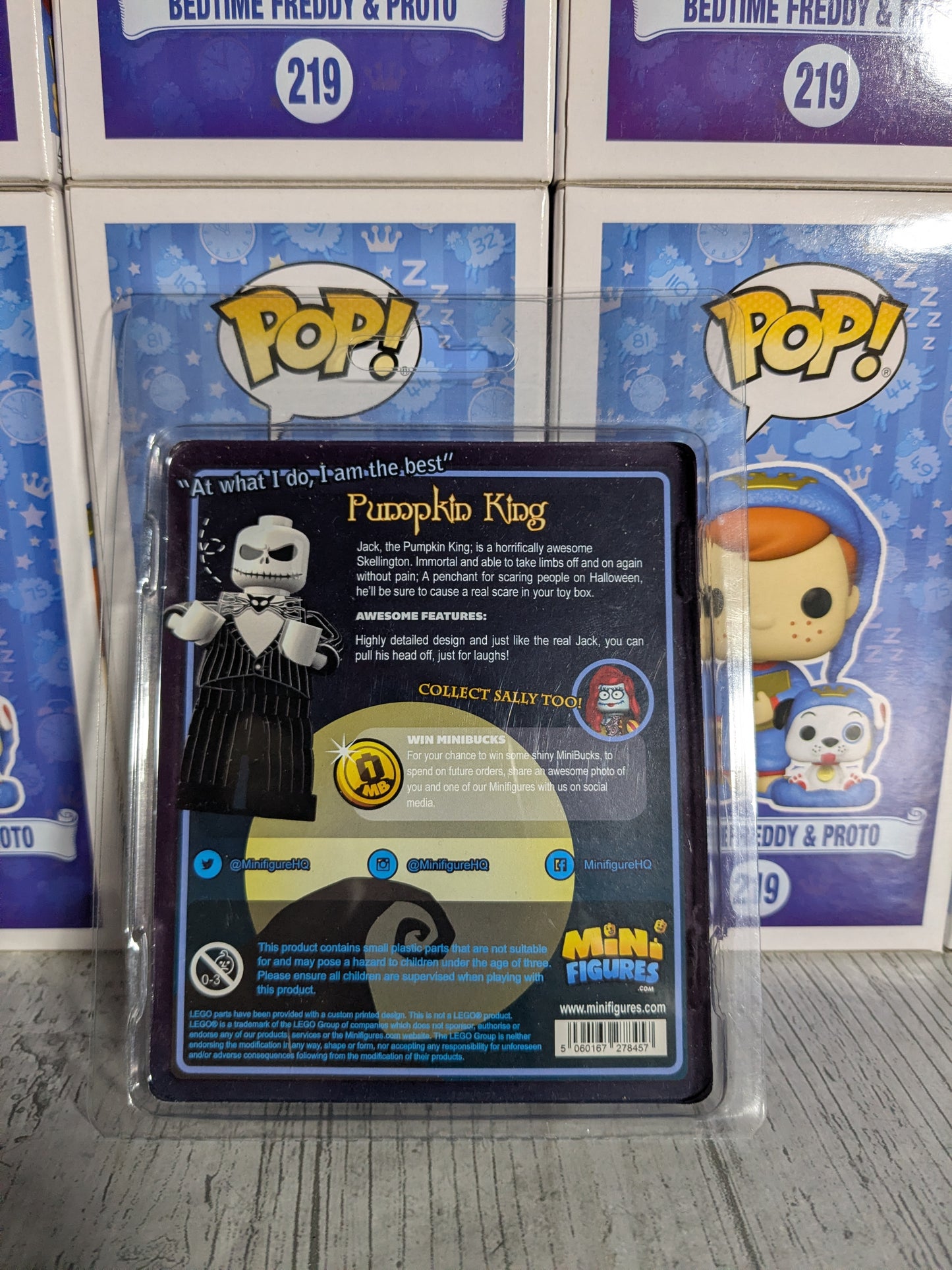 MiniFigures - Pumpkin King