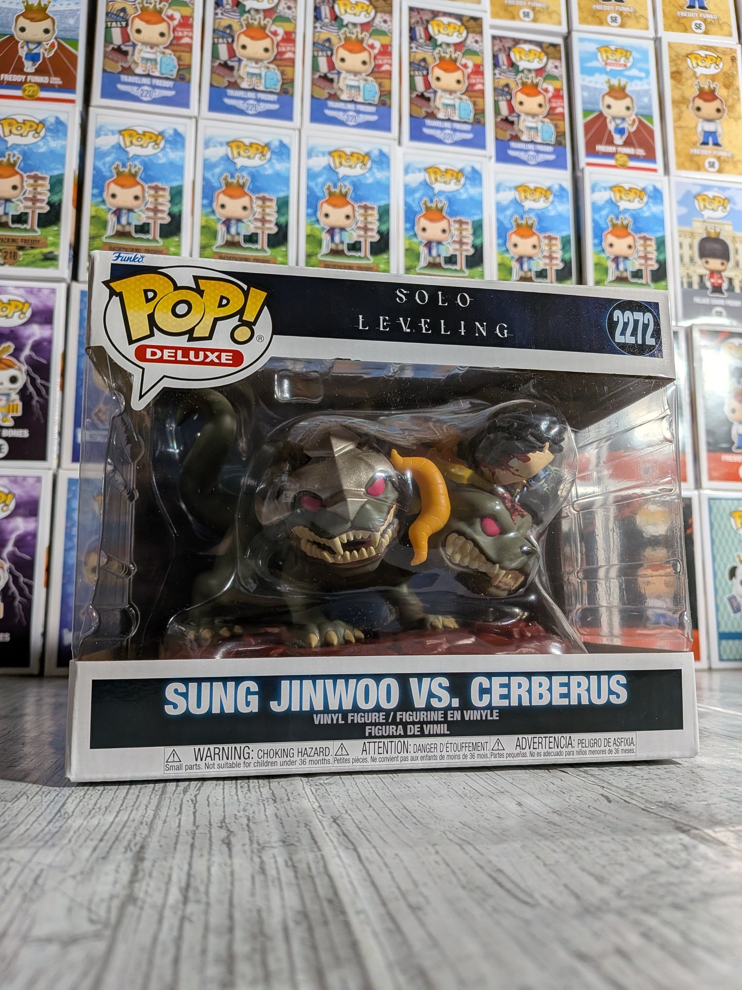 Funko Pop Solo Leveling #2272 – Sung Jinwoo vs. Cerberus