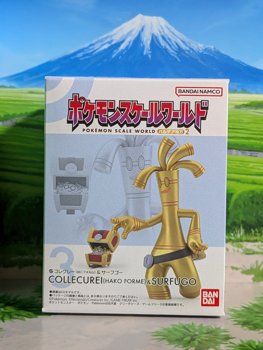 Pokémon Scale World Paldea - Mordudor & Gromago | Gimmighoul & Gholdengo (Nuovo)