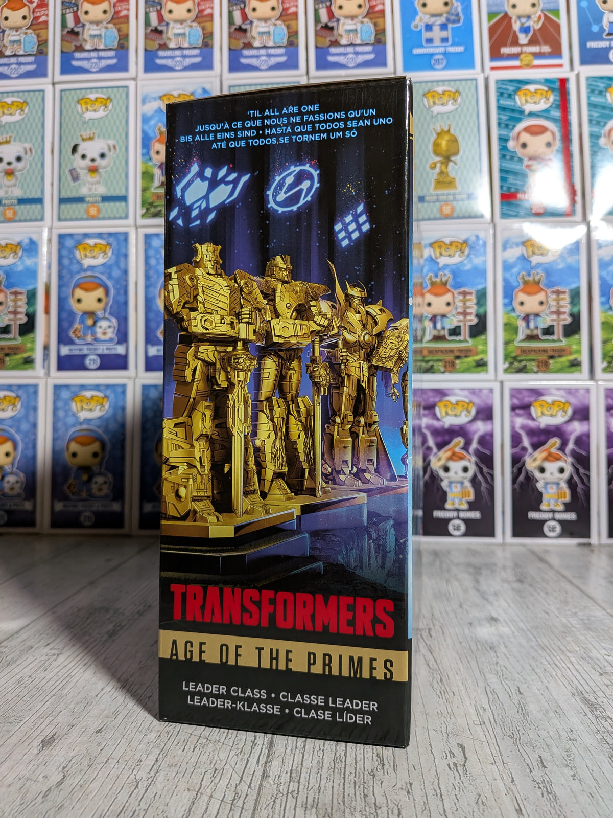 Hasbro Transformers Age of the Primes Leader Class - Grimlock &amp; Wheelie (19cm)