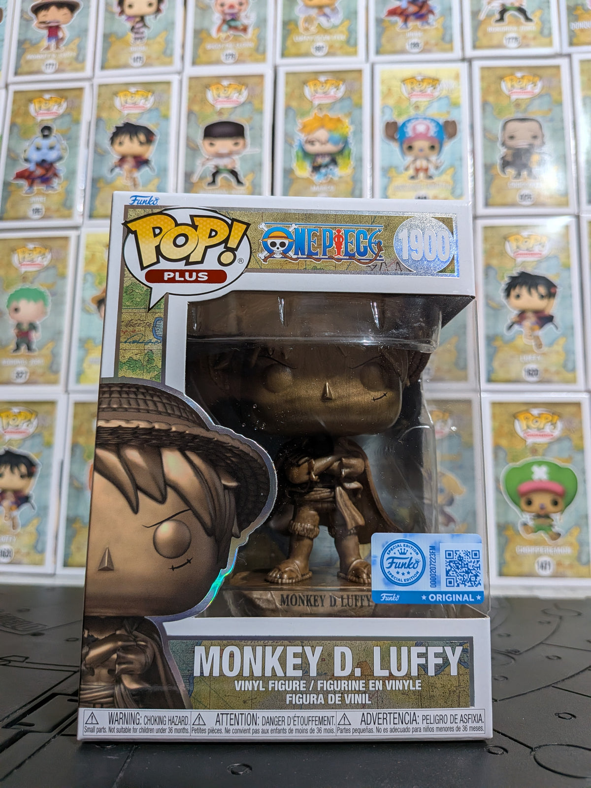 Funko Pop! Plus One Piece #1900 - Monkey D. Luffy (Statues - One Piece 25th Anniversary)