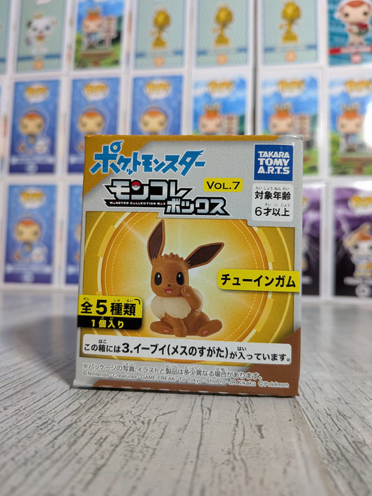 Takara Tomy Arts Moncolle Select Vol.7 - Évoli (Femelle) | Eevee (Female) | Eievui (~5cm)