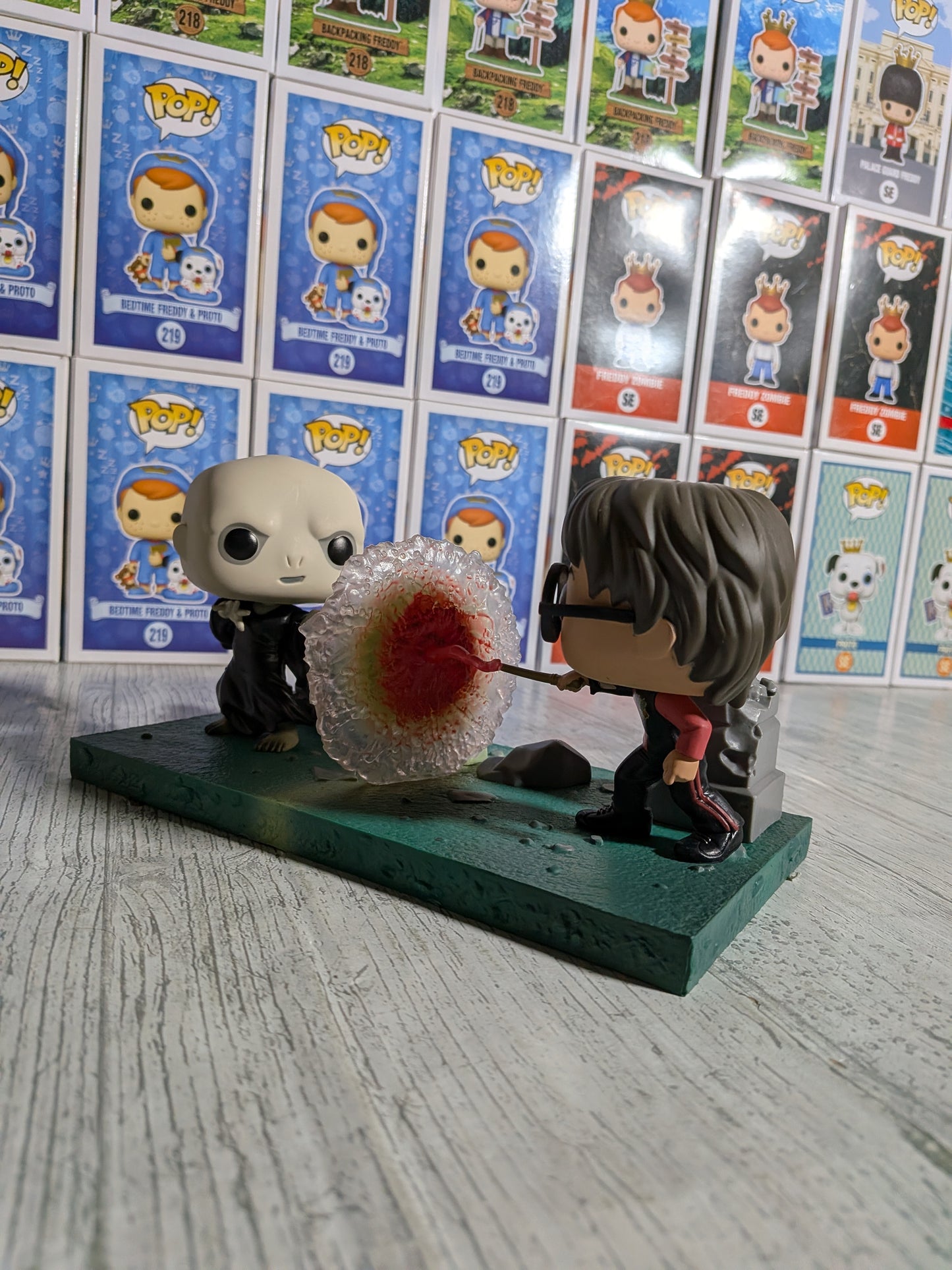 Funko Pop Moment Harry Potter #119 - Harry vs Voldemort (Geöffnete/Beschädigte Verpackung)