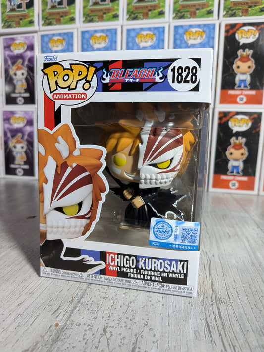 Funko pop Bleach #1828 - Ichigo Kurosaki (Half Mask)