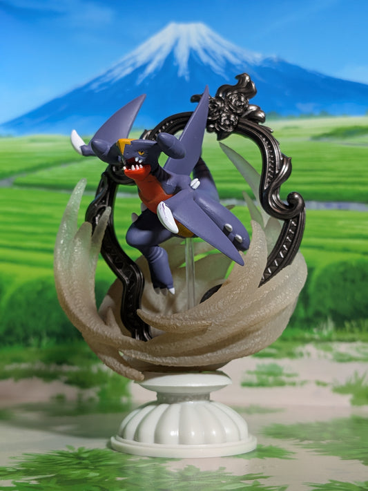 Re-Ment Pokémon - Carchacrok | Garchomp - Decorative Frame Collection 2