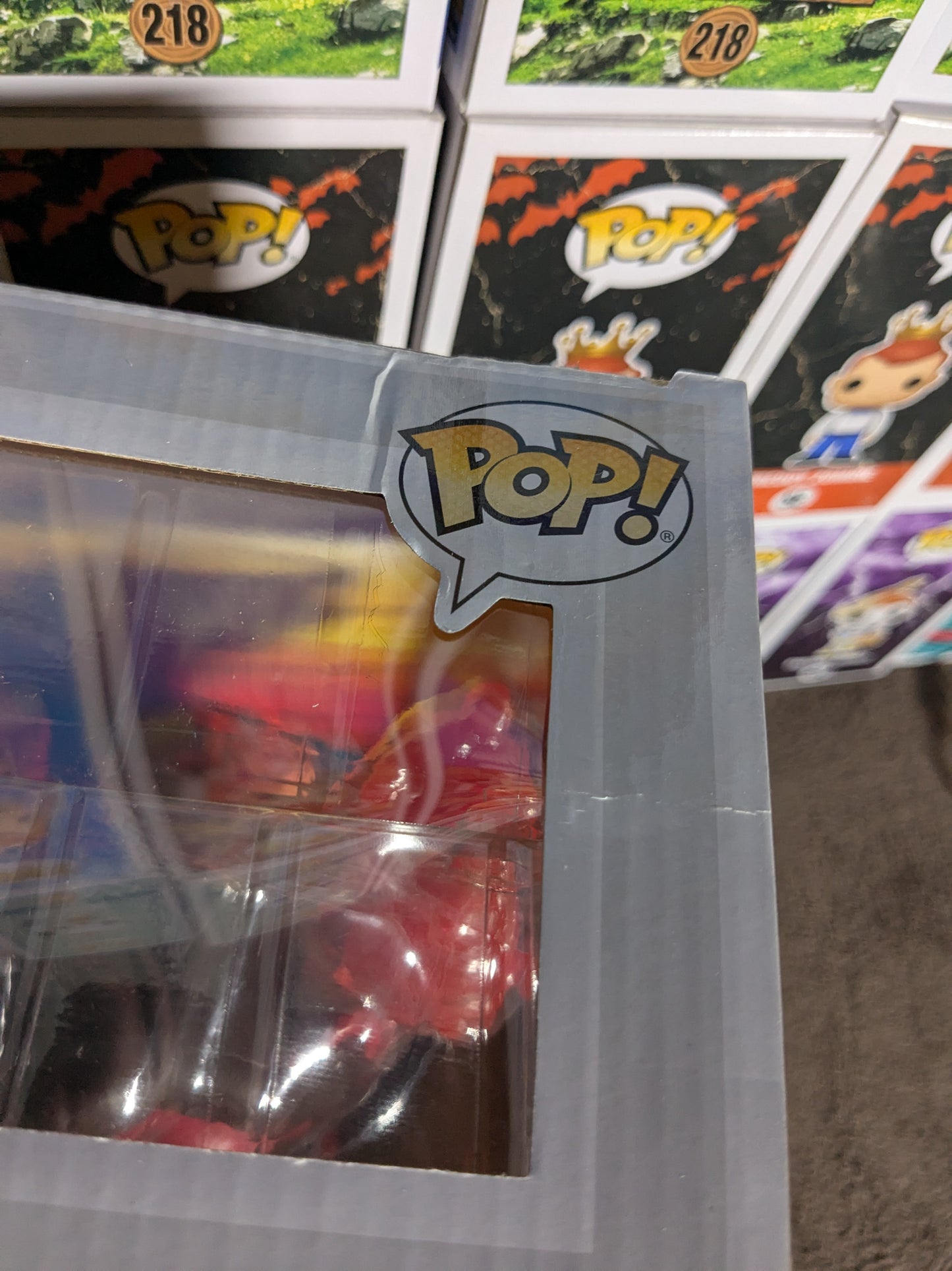 Funko pop 544 : Scar with Flames (Chase / Destroyed Box/ Plastic)
