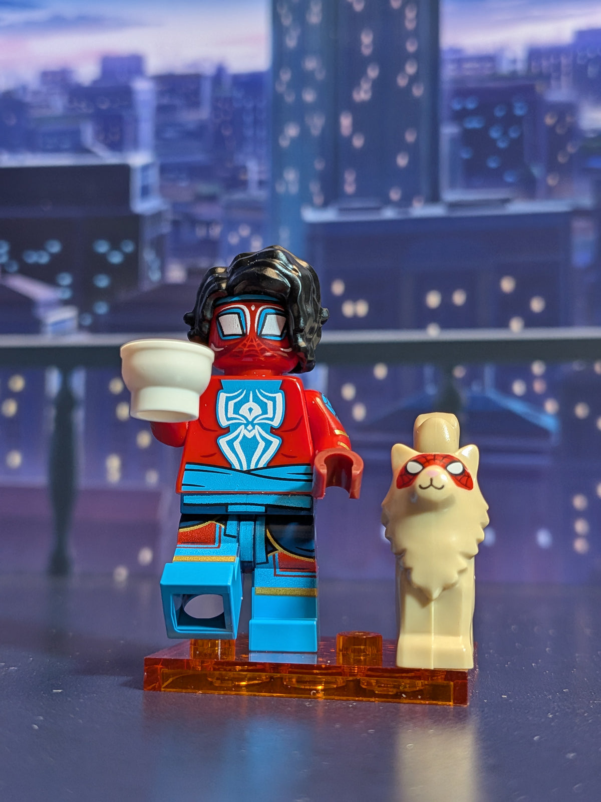 LEGO Minifigures - Spider-Man India & Spider-Cat