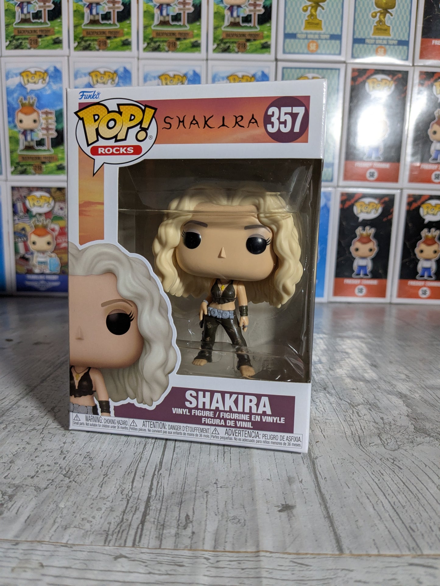 Funko pop 357 : Shakira (Whenever, Wherever)
